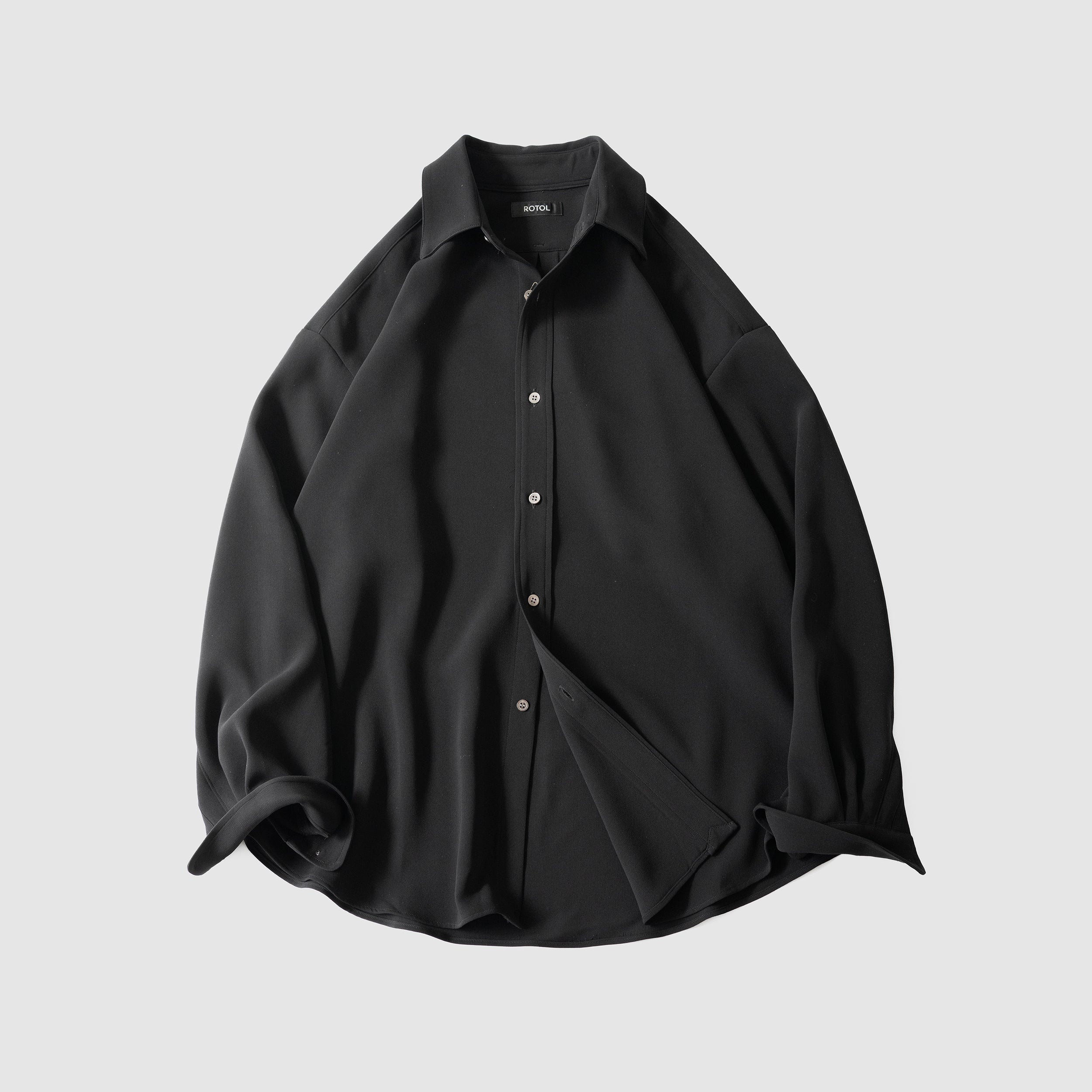 ROTOL(ロトル)/ Fluid Wide Shirt ROTOL(ロトル)/ Fluid Wide Shirt