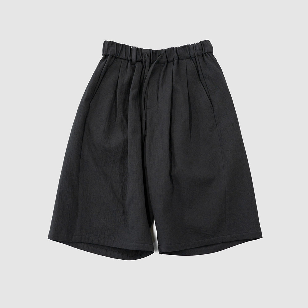 Blanc YM/ Cotton Buggy Half Pants "Black"