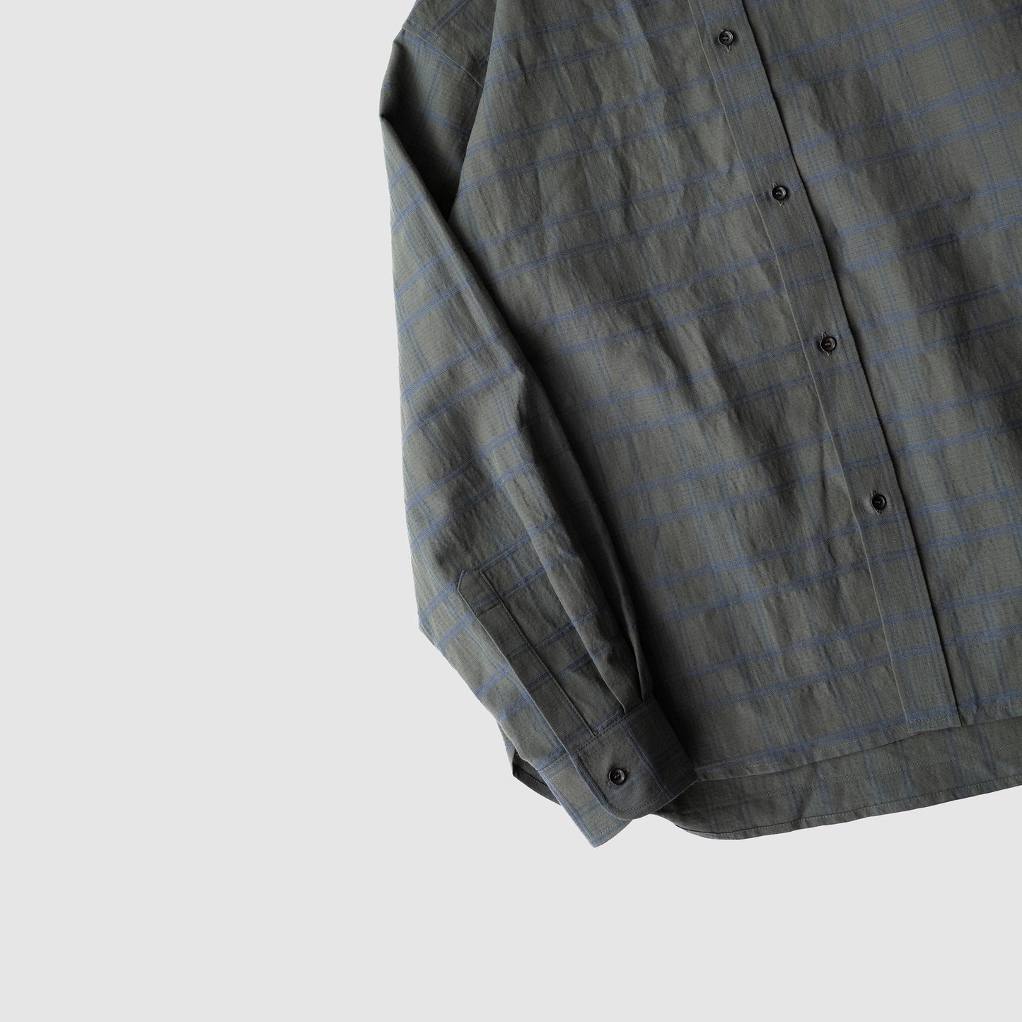 SAGE NATION / CHISHOLM SHIRT COTTON LINEN "BLACK"
