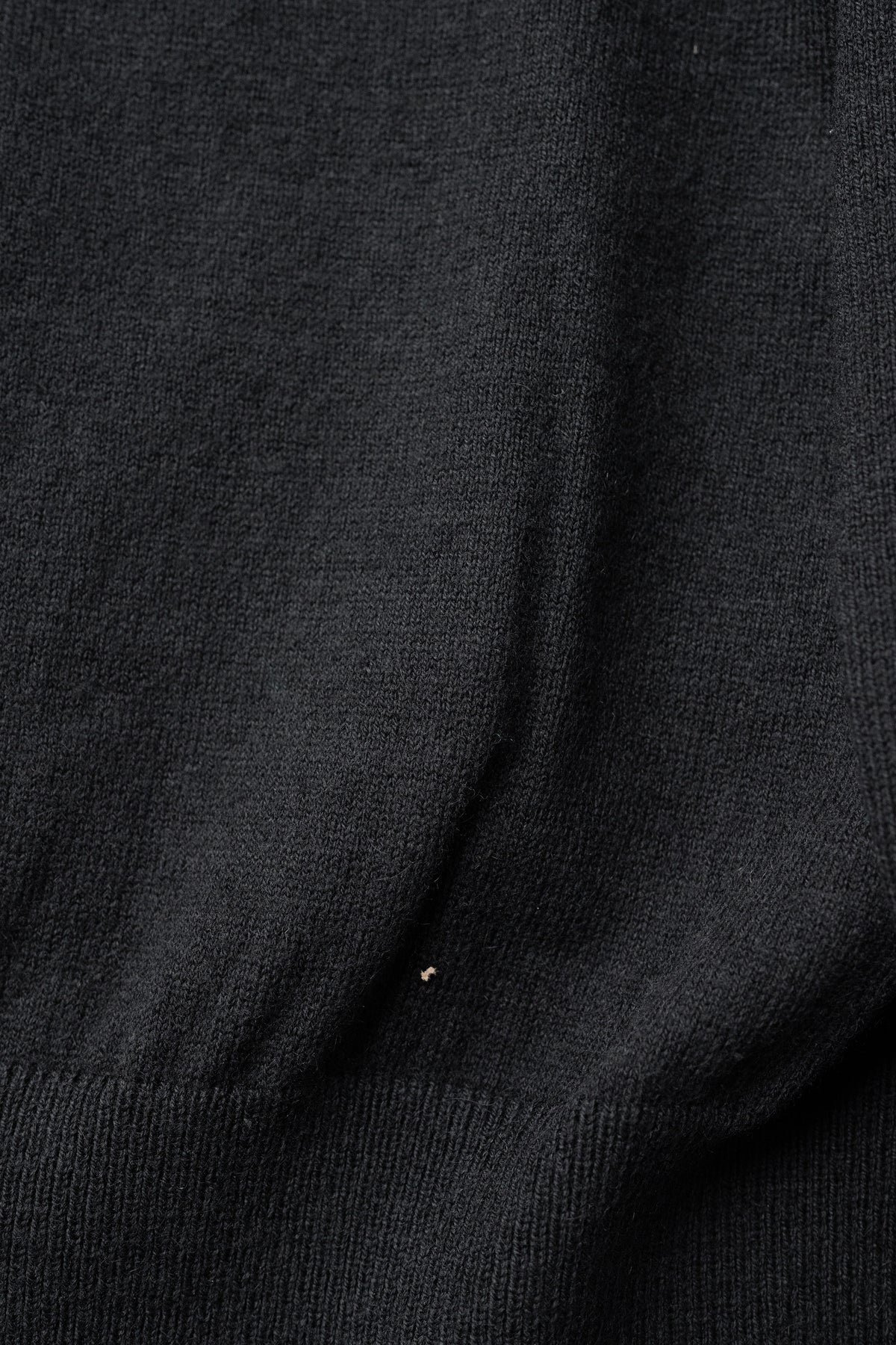 Afiit / COTTON CASHMERE LS  "BLACK"