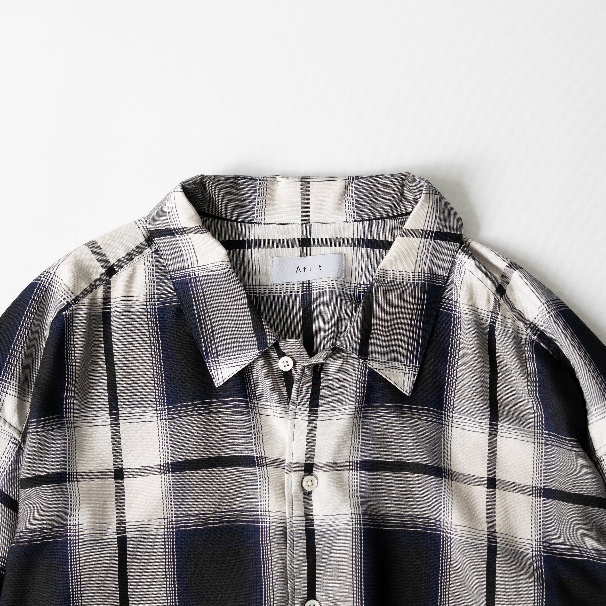 Afiit チェックシャツ