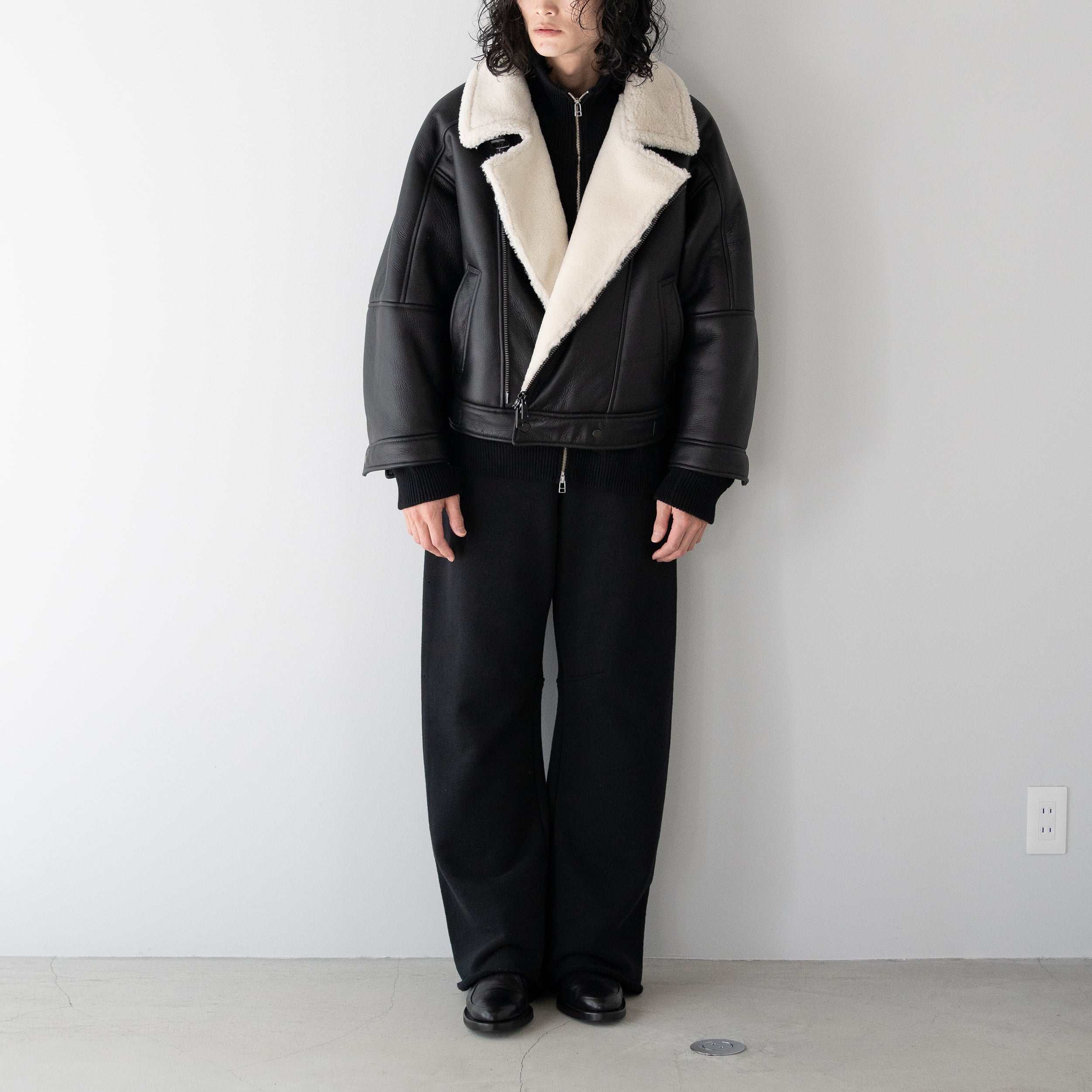 ANCELLM / MOUTON DOUBLE JACKET 