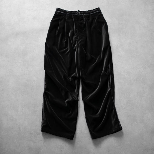 ESSAY/ TRACK LINE PANTS "Black Velvet"