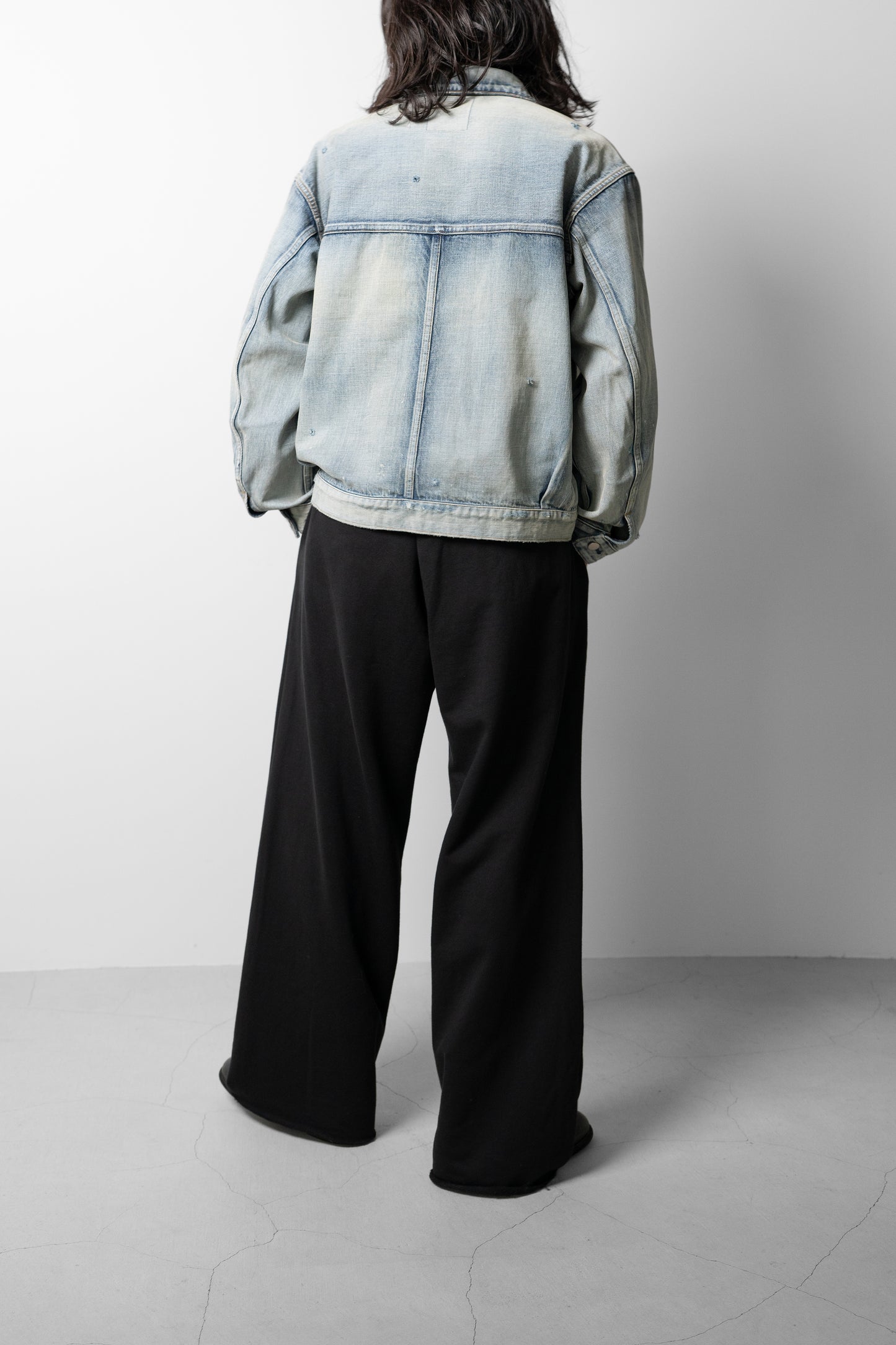 ANCELLM / TYPE-1 AGING DENIM JACKET "L.INDIGO"