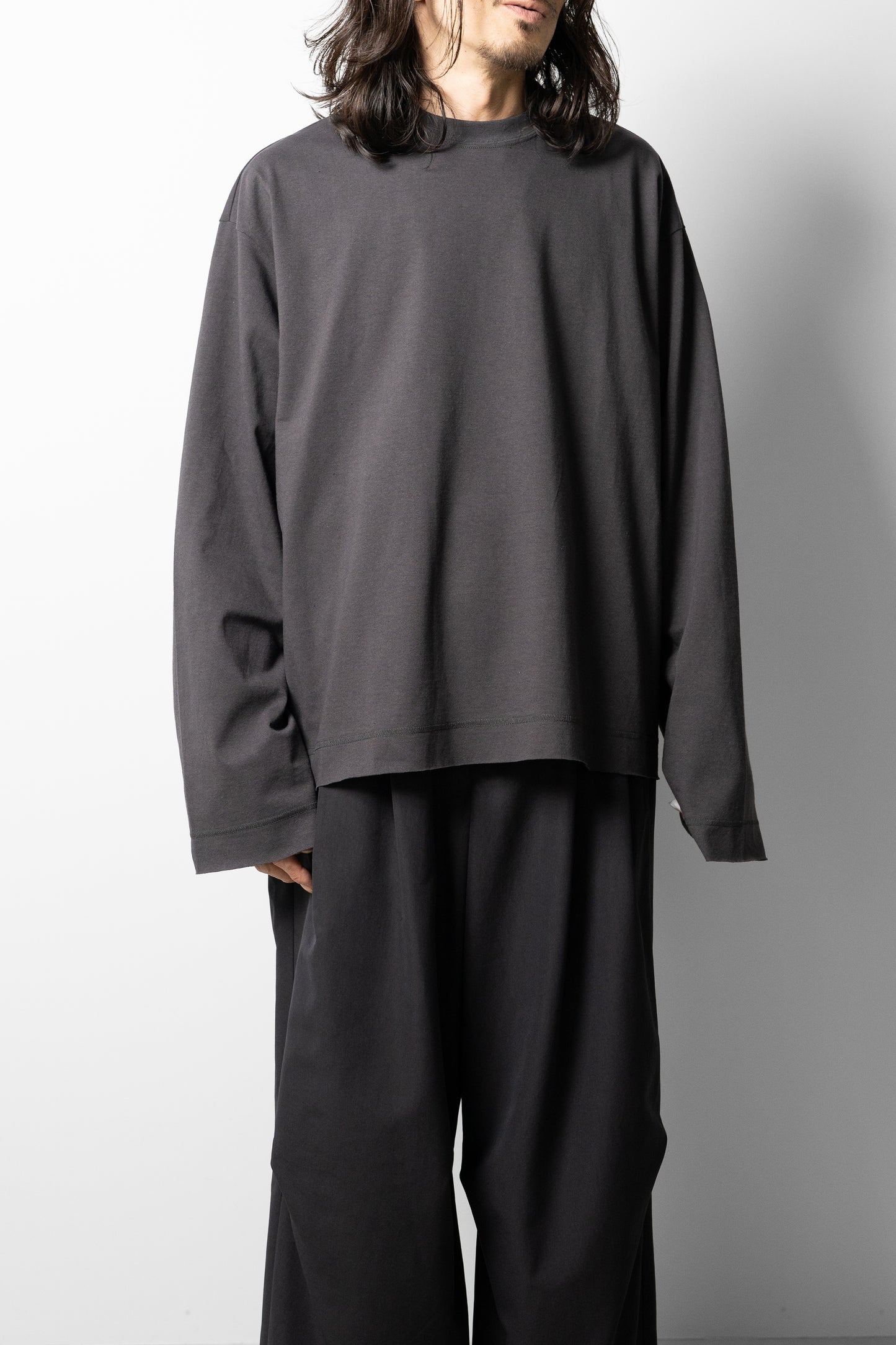 Antwort / CUT OFF LS TEE "GRAY"