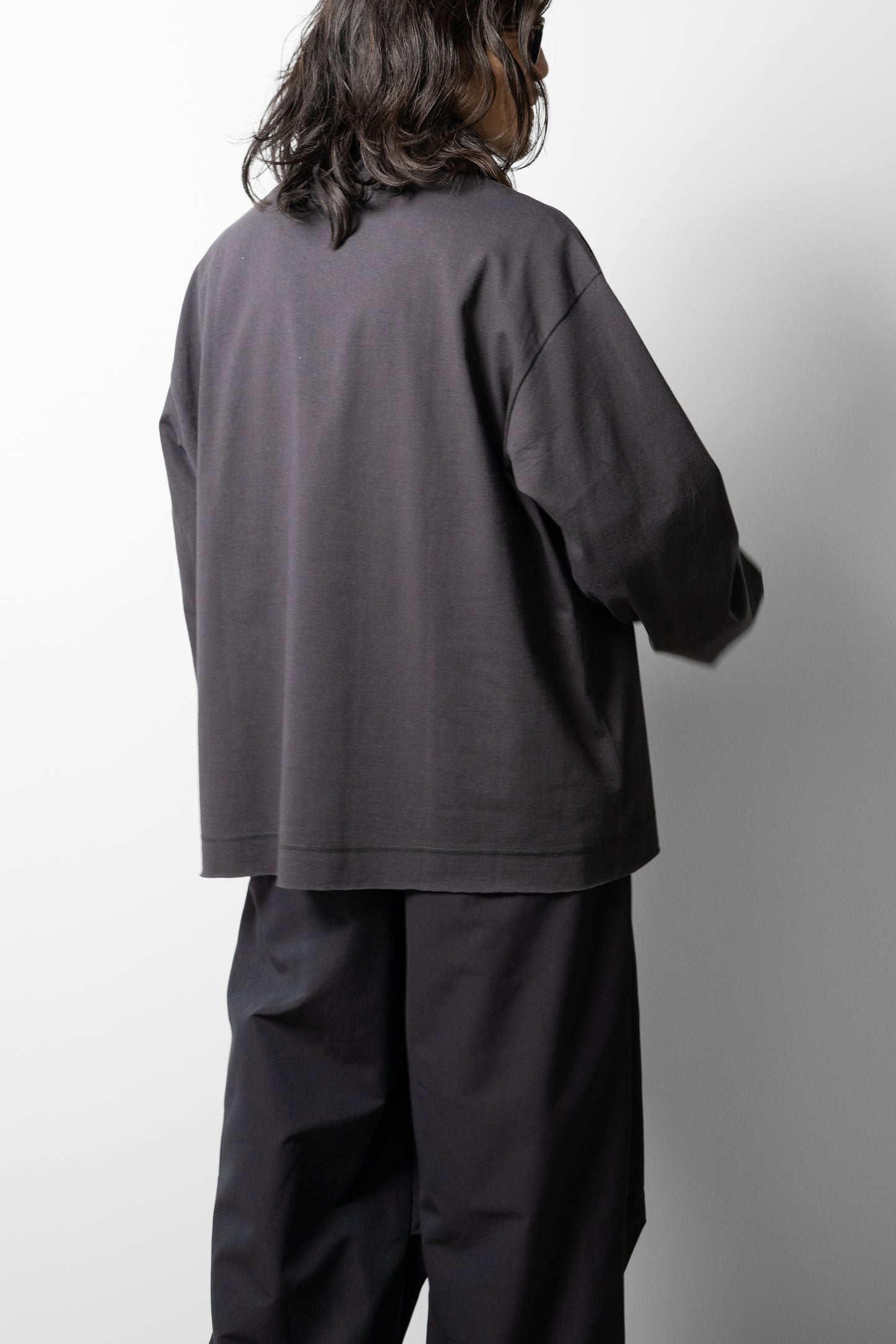 Antwort / CUT OFF LS TEE "GRAY"