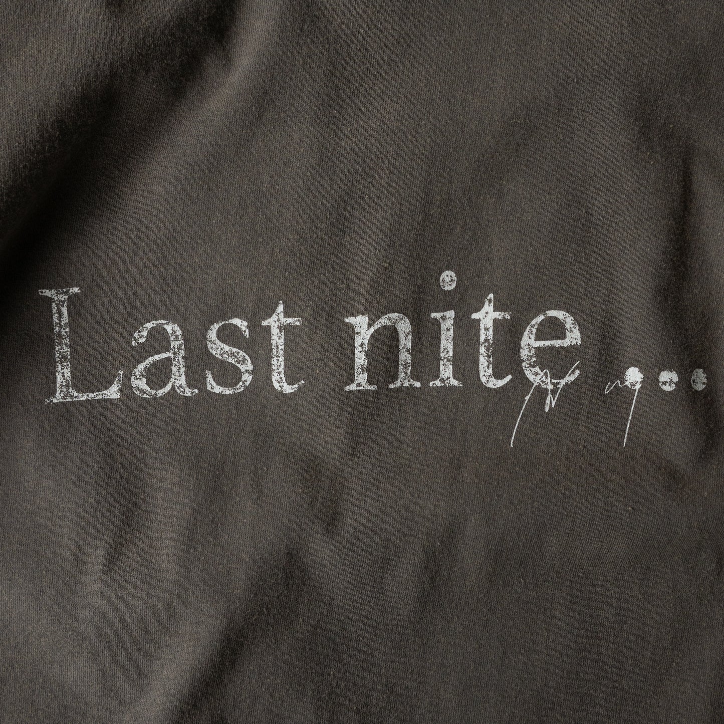 ANCELLM / LAST NITE SS "BROWN"