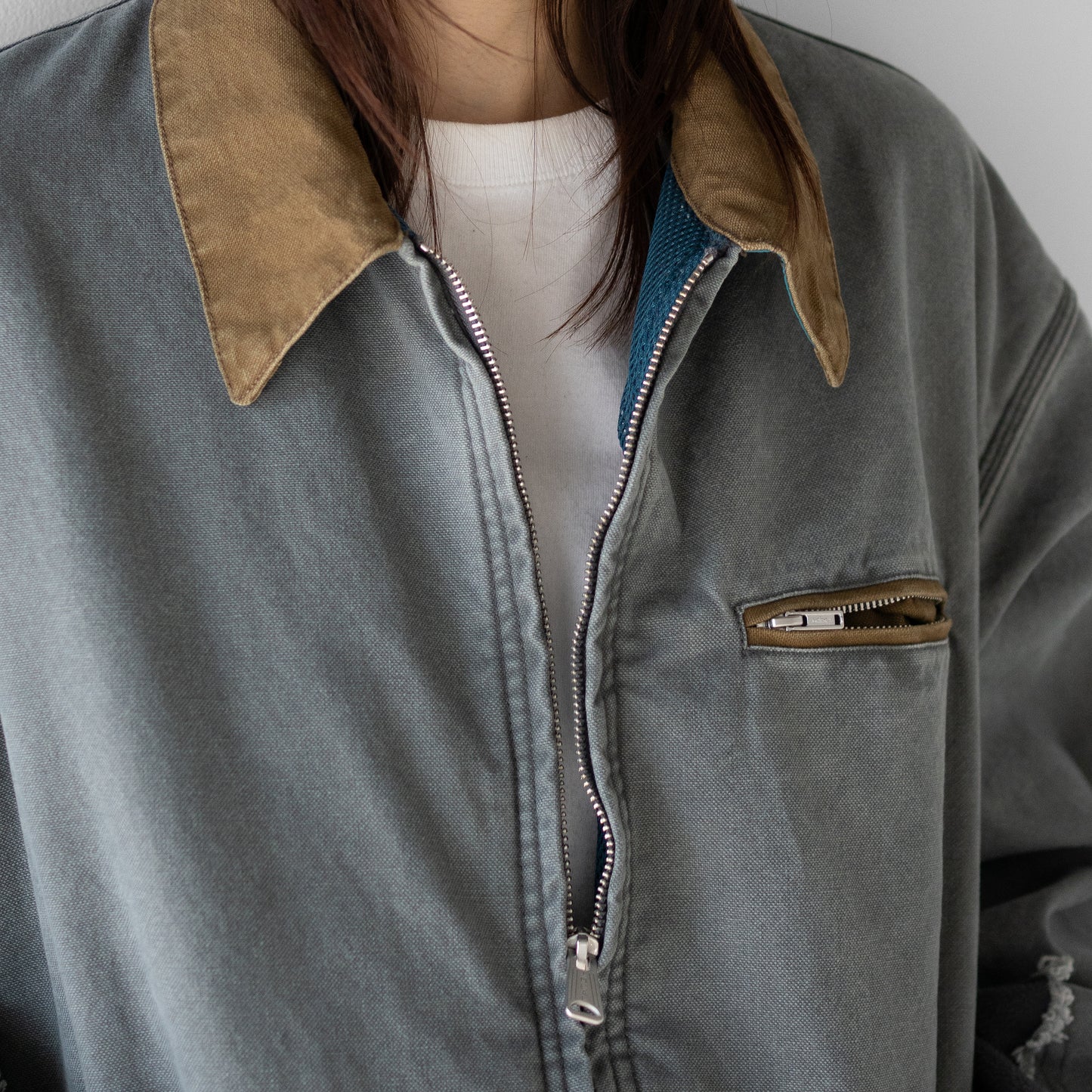 YOKE/ Connected Work Jacket "GRAY"