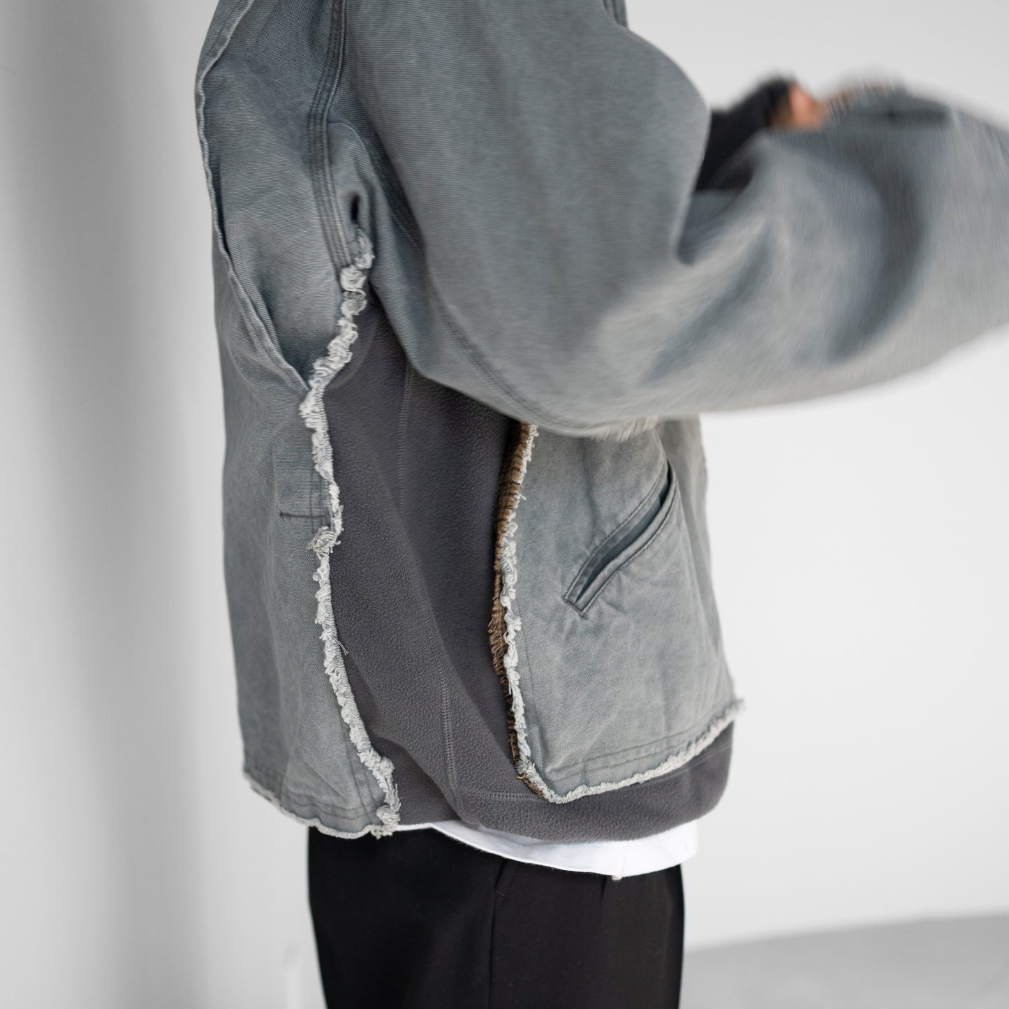 YOKE/ Connected Work Jacket "GRAY"