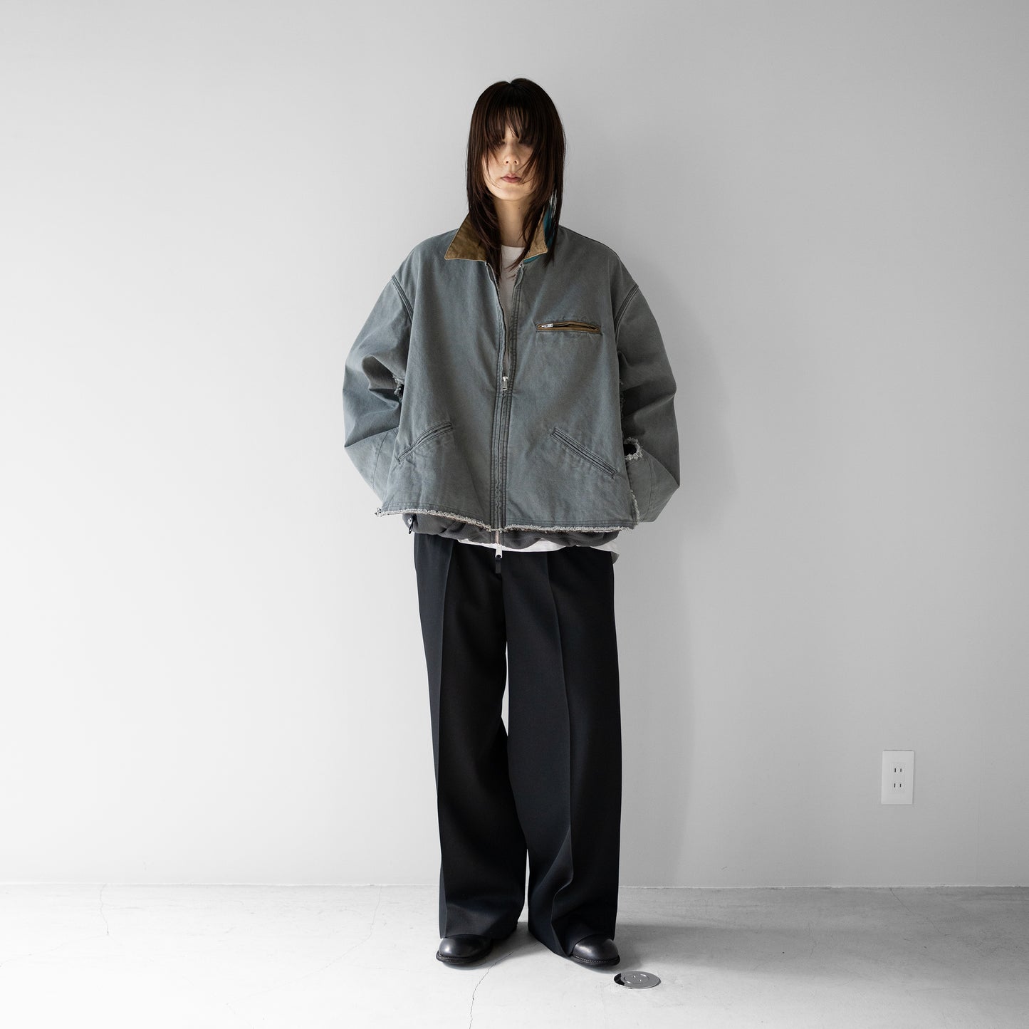 YOKE/ Connected Work Jacket "GRAY"