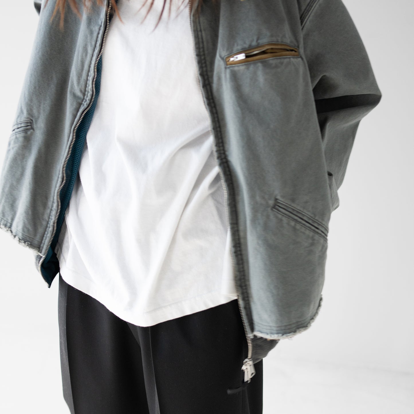 YOKE/ Connected Work Jacket "GRAY"