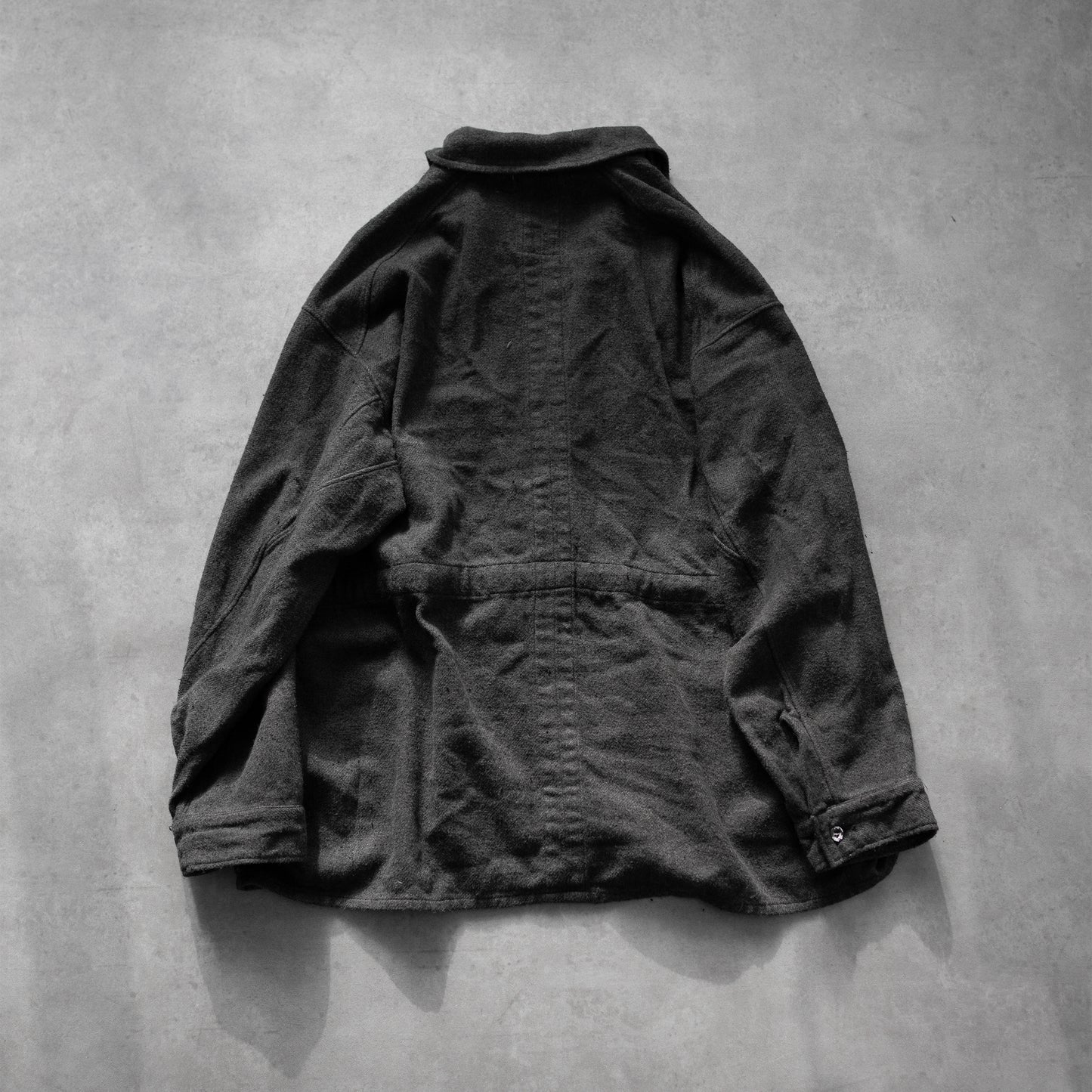 ANCELLM / PILLING SHIRT JACKET -ex- "BLACK"