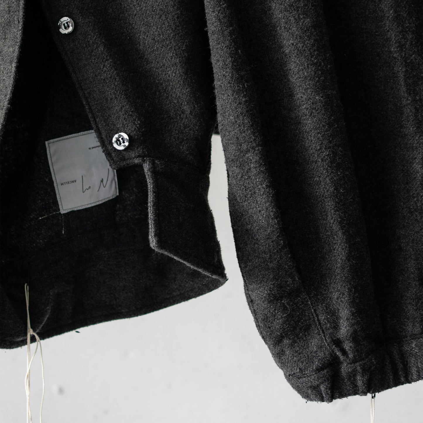 ANCELLM / PILLING SHIRT JACKET -ex- "BLACK"