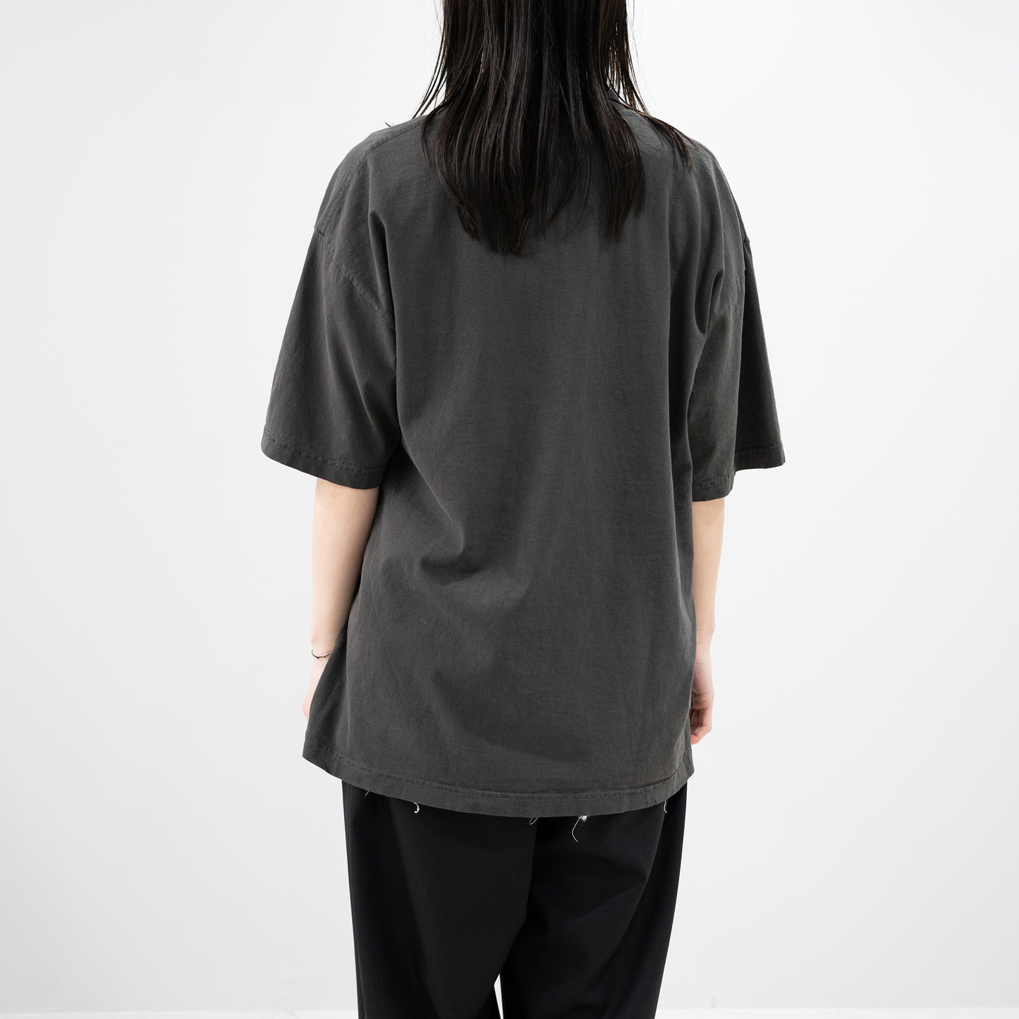 ESSAY/ OVERSIZED GARMENT DYE T-SHIRT "OCEAN"