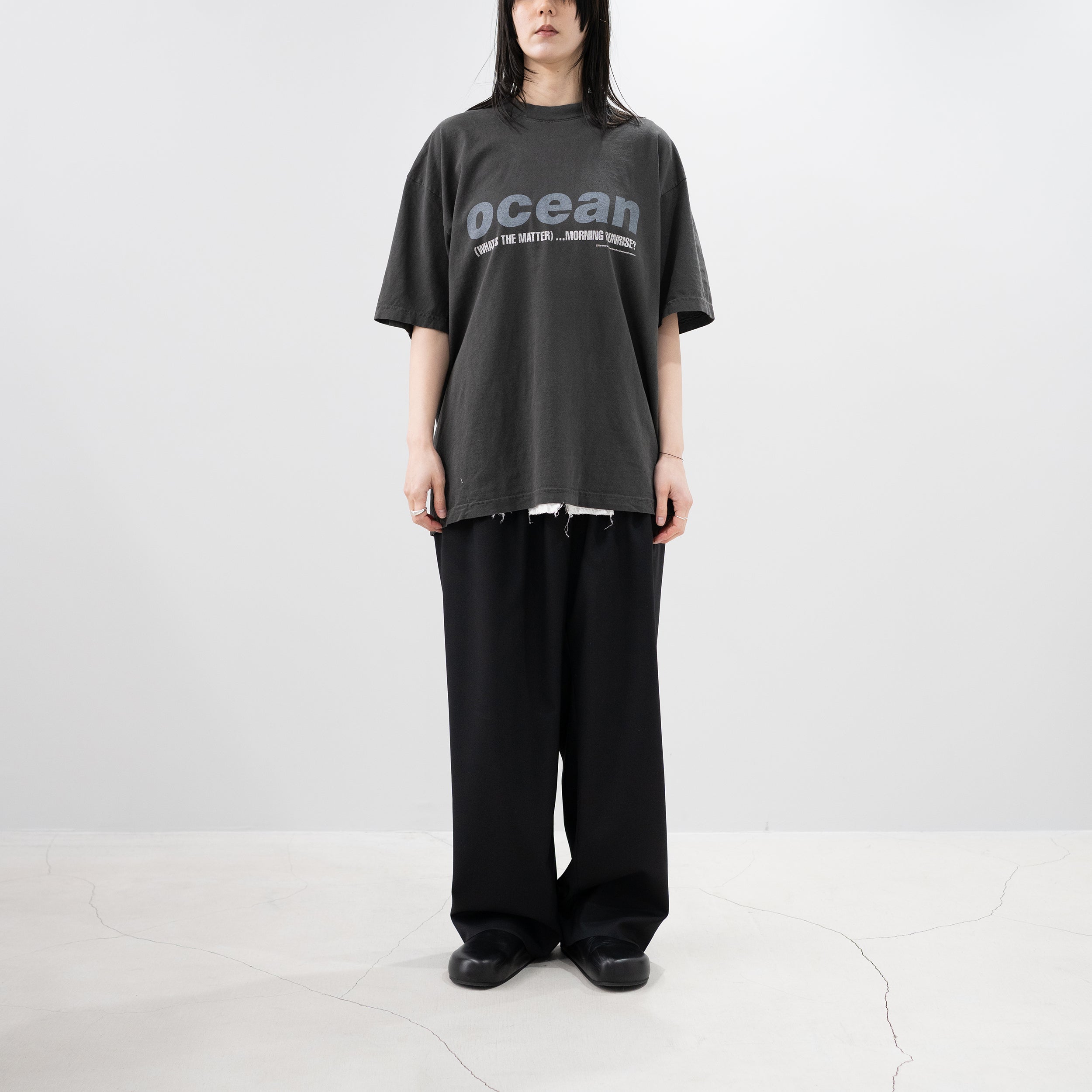 ESSAY(エッセイ)/ OVERSIZED GARMENT DYE T-SHIRT 
