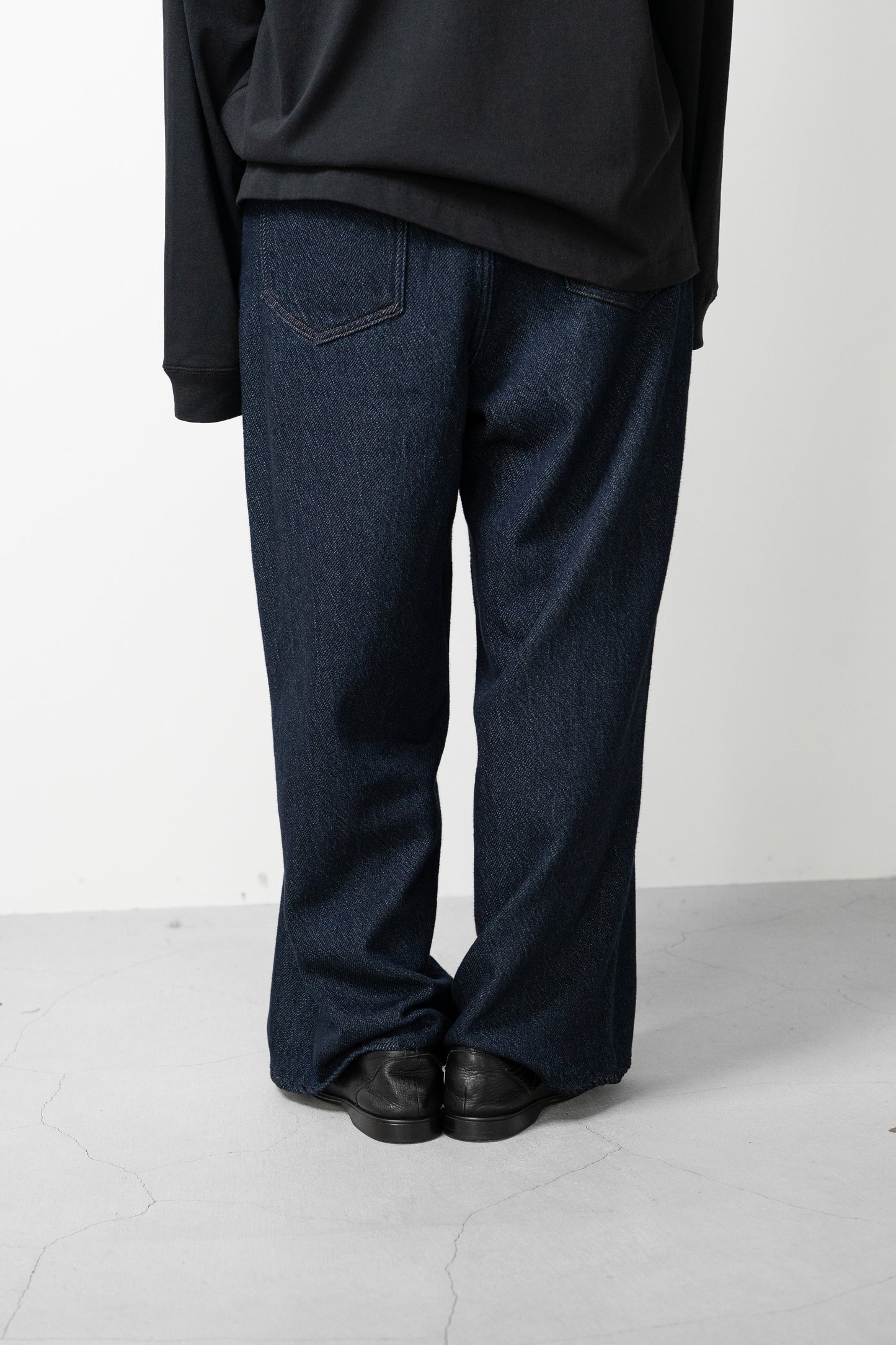 Afiit / LOOSE DENIM PANTS  "INDIGO"