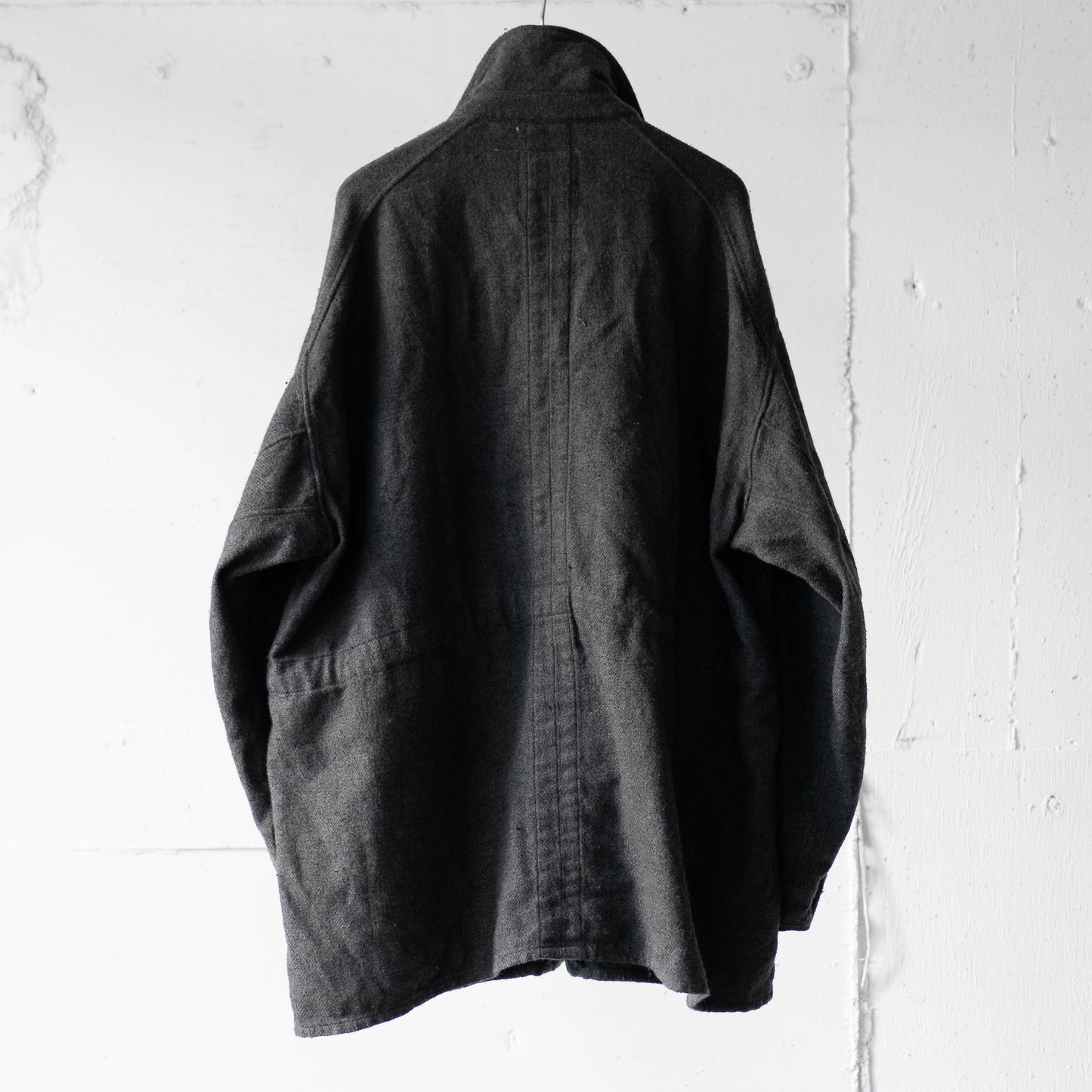 ANCELLM / PILLING SHIRT JACKET -ex- "BLACK"