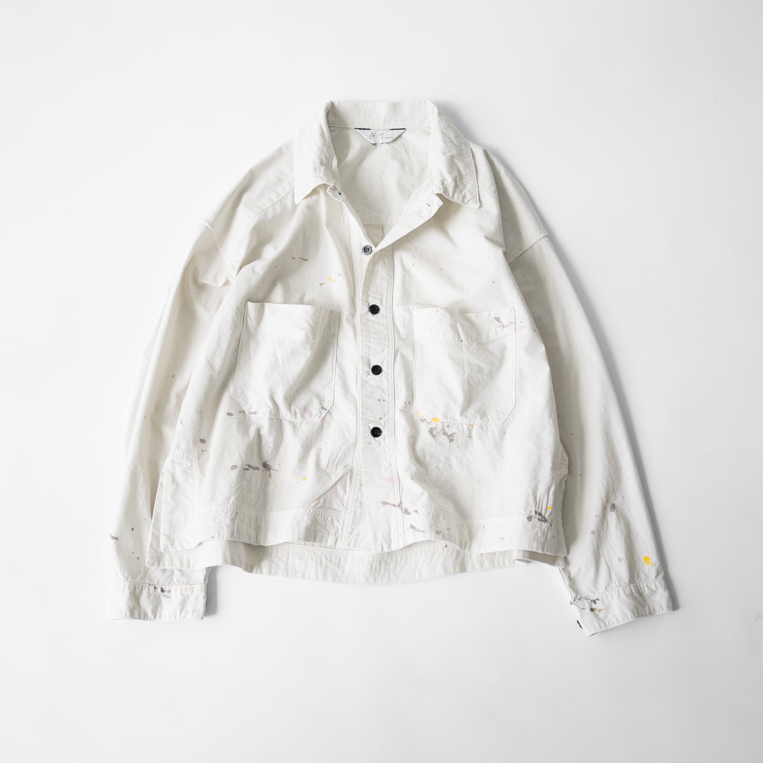 ancellm 25ss CHAMBRAY SHIRT JACKET 1