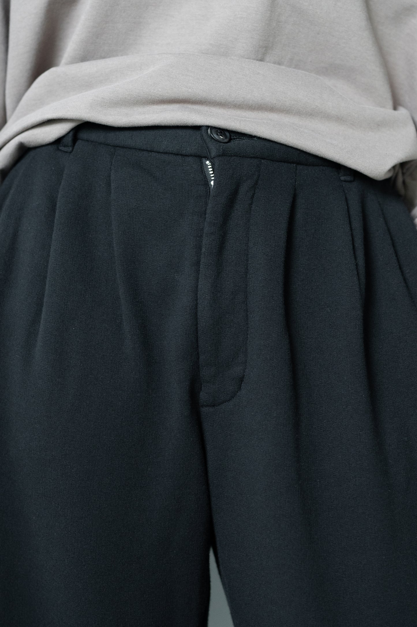 Afiit / 3TUCK SWEAT PANTS   "BLACK"