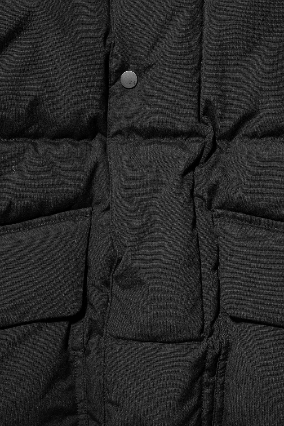 ANCELLM / AGING DOWN JACKET "BLACK"