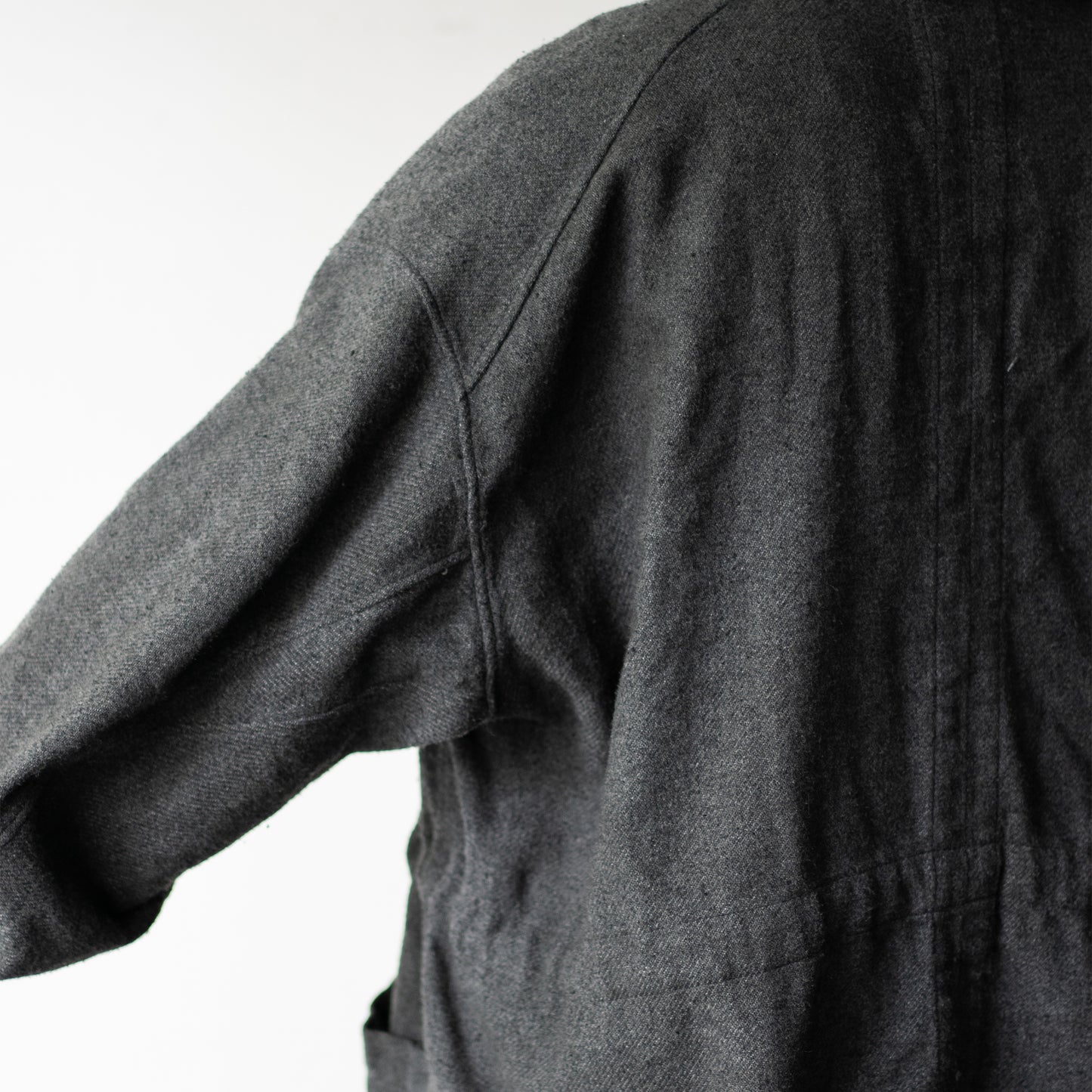 ANCELLM / PILLING SHIRT JACKET -ex- "BLACK"