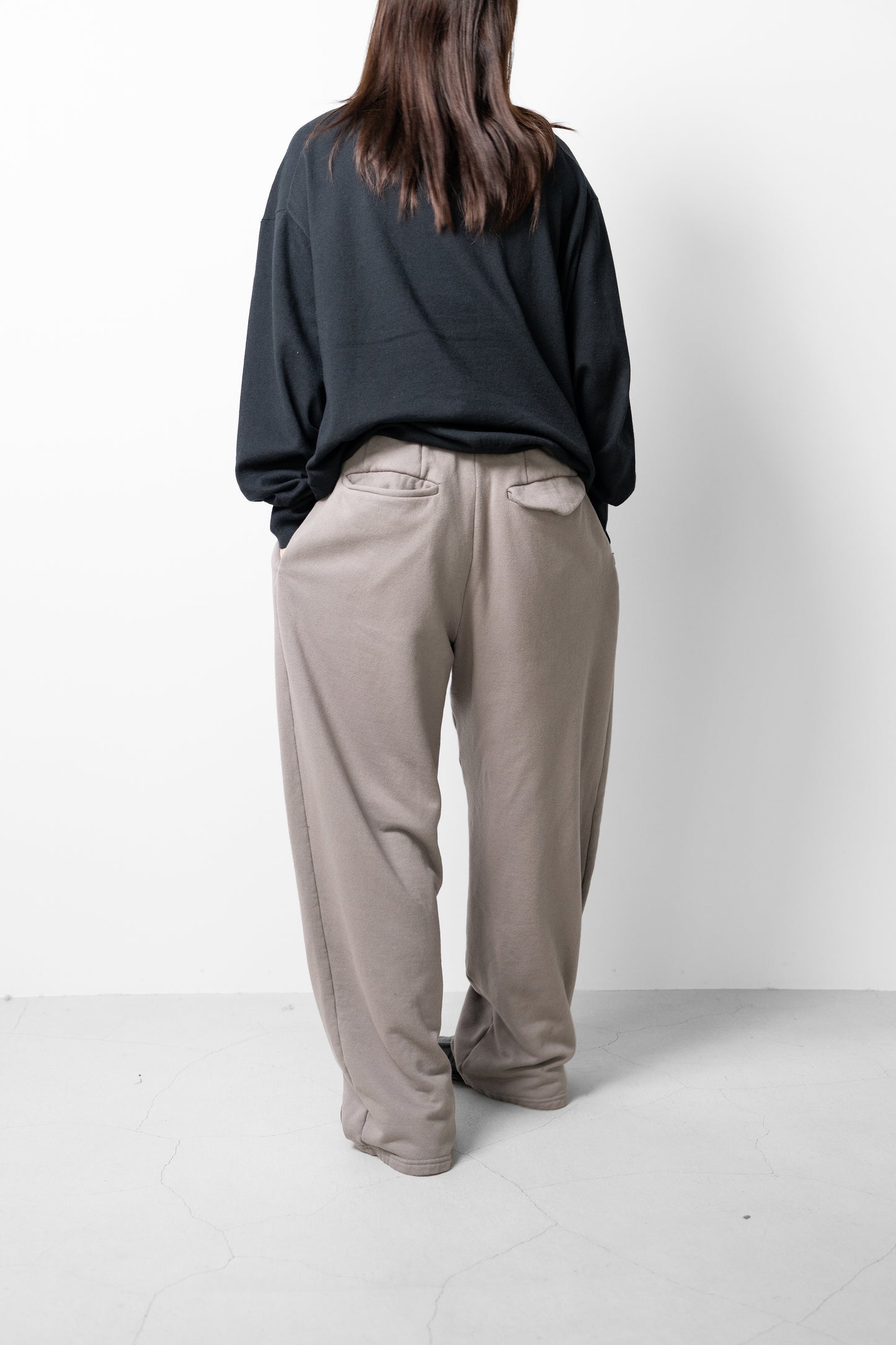 Afiit / 3TUCK SWEAT PANTS   "GREIGE"
