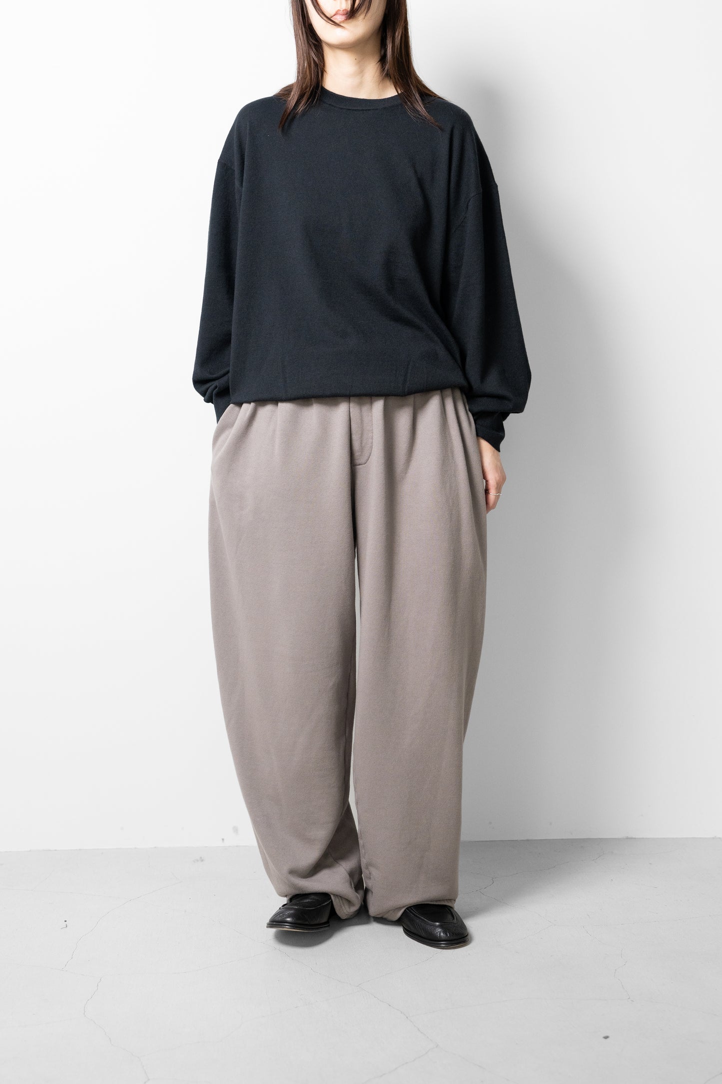 Afiit / 3TUCK SWEAT PANTS   "GREIGE"