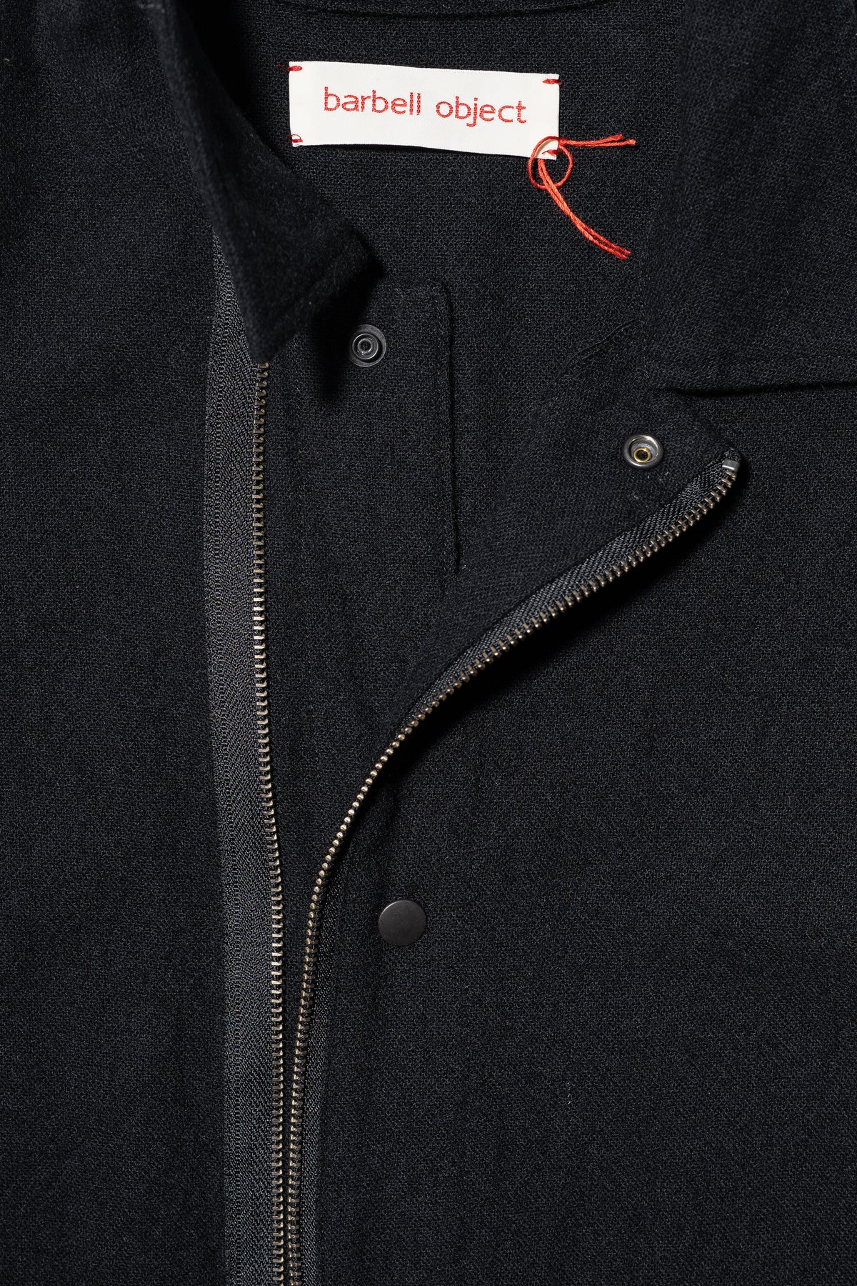 barbell object / zipper bl "black"