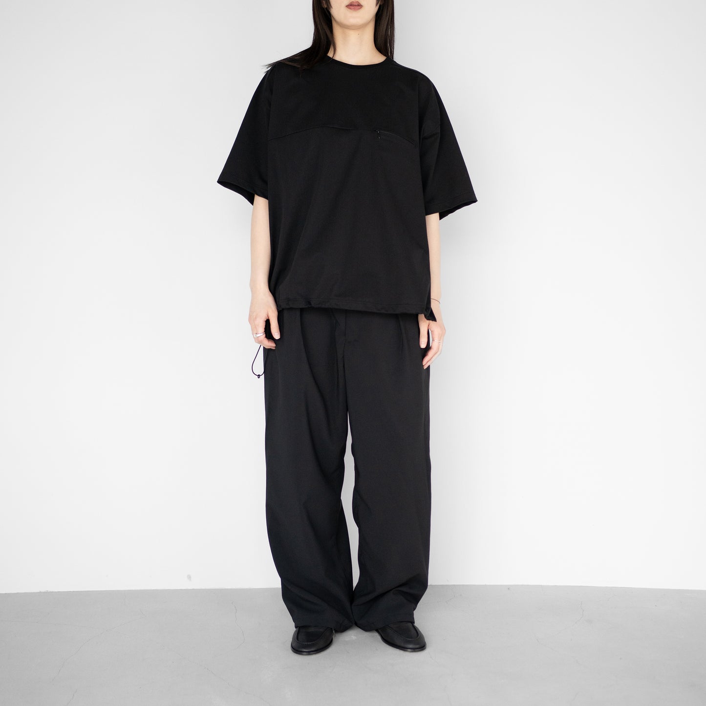 Afiit / SS PULLOVER "BLACK"