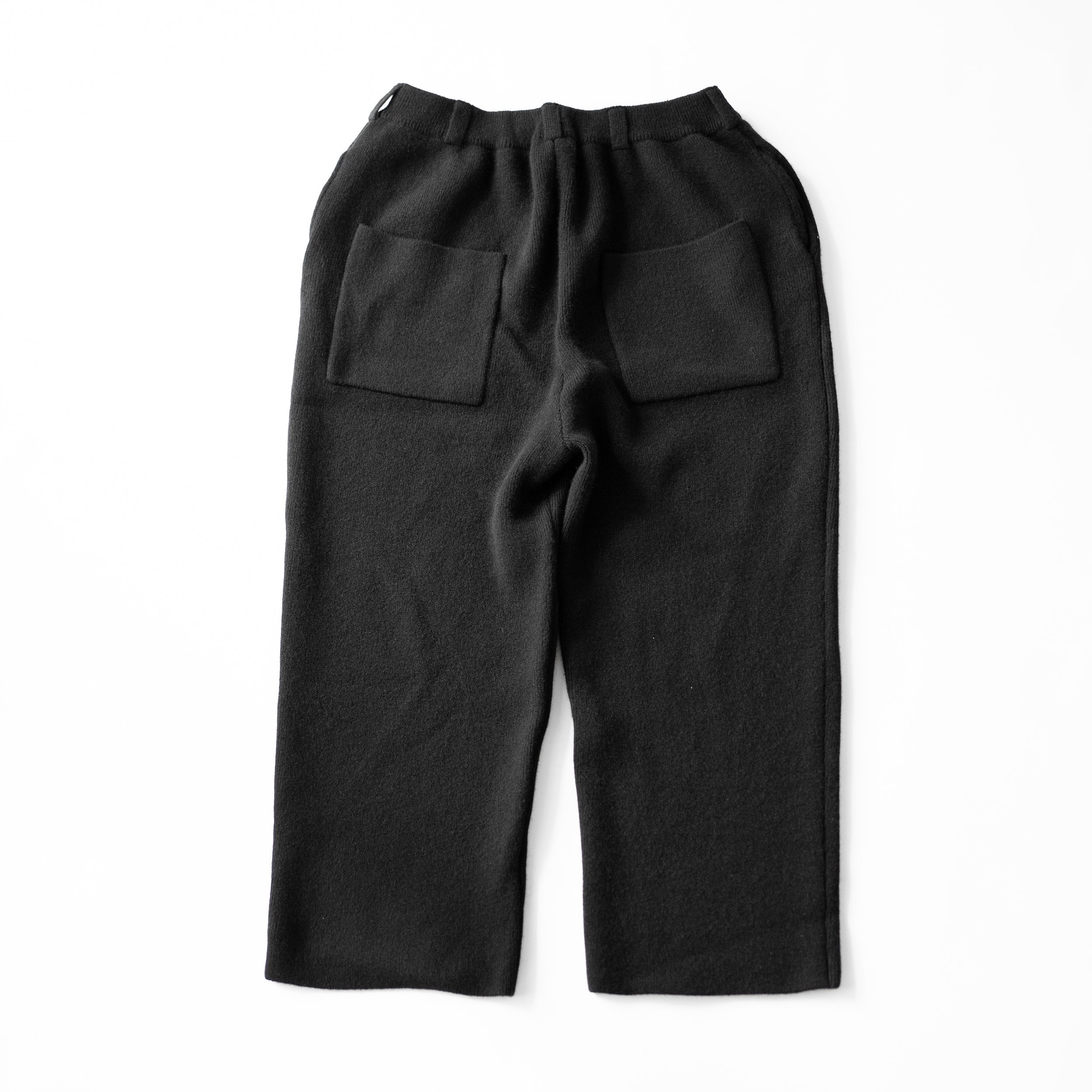 【ほぼ新品】SEEALL BUGGY PANTSワイドパンツ（定価¥42900） SEEALL(シーオール)/ KNIT BUGGY PANTS 