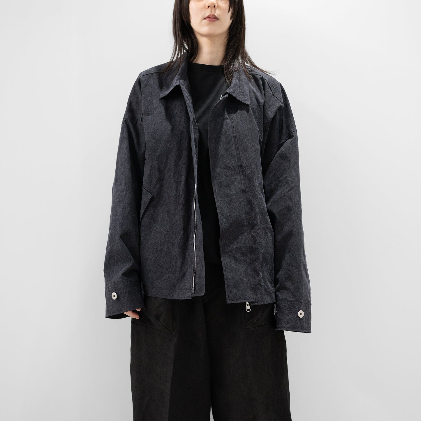BIBLIOTHERK /  REVERSIBLE JACKET "BLACK"