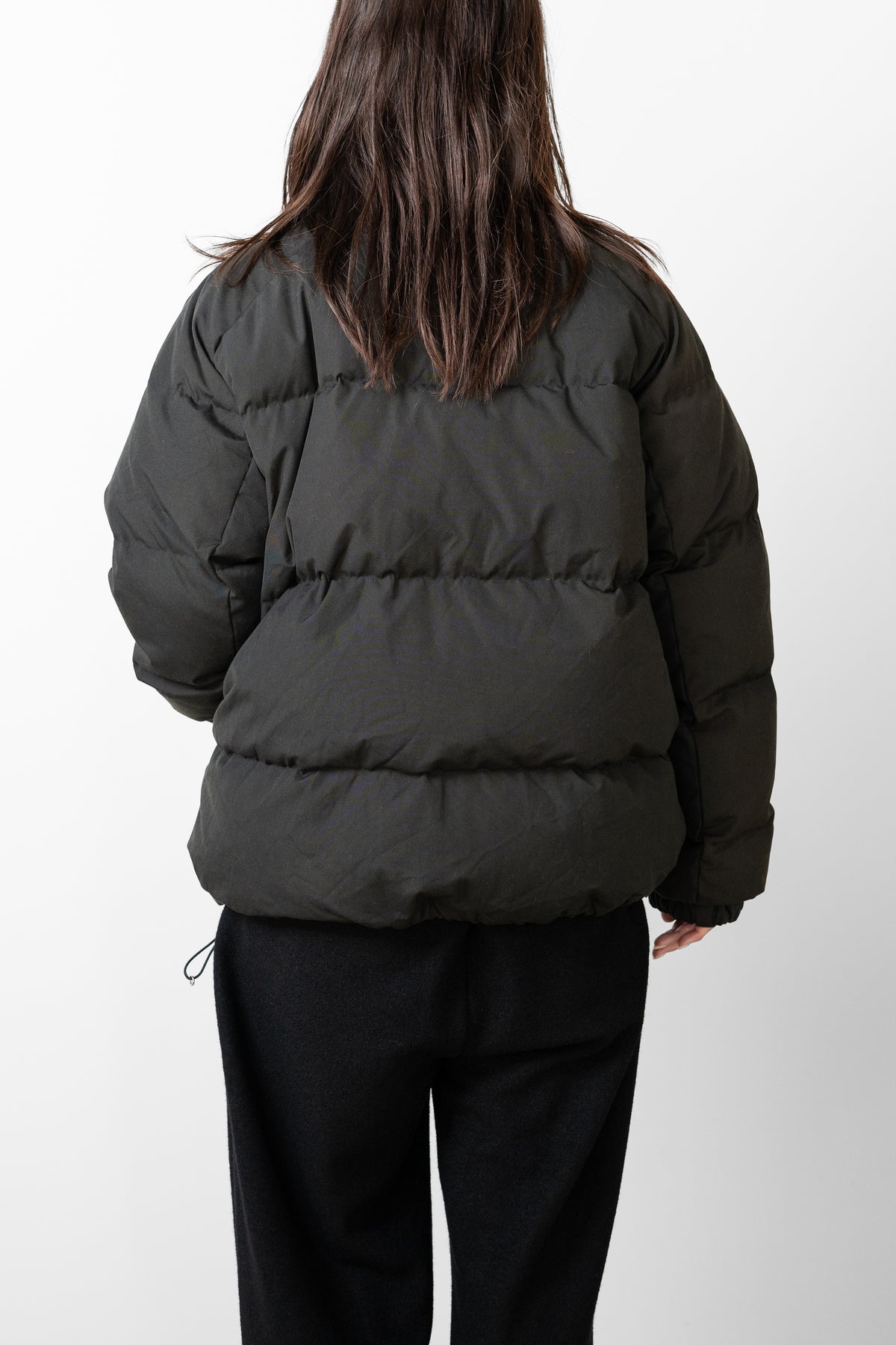 ANCELLM / AGING DOWN JACKET "BLACK"