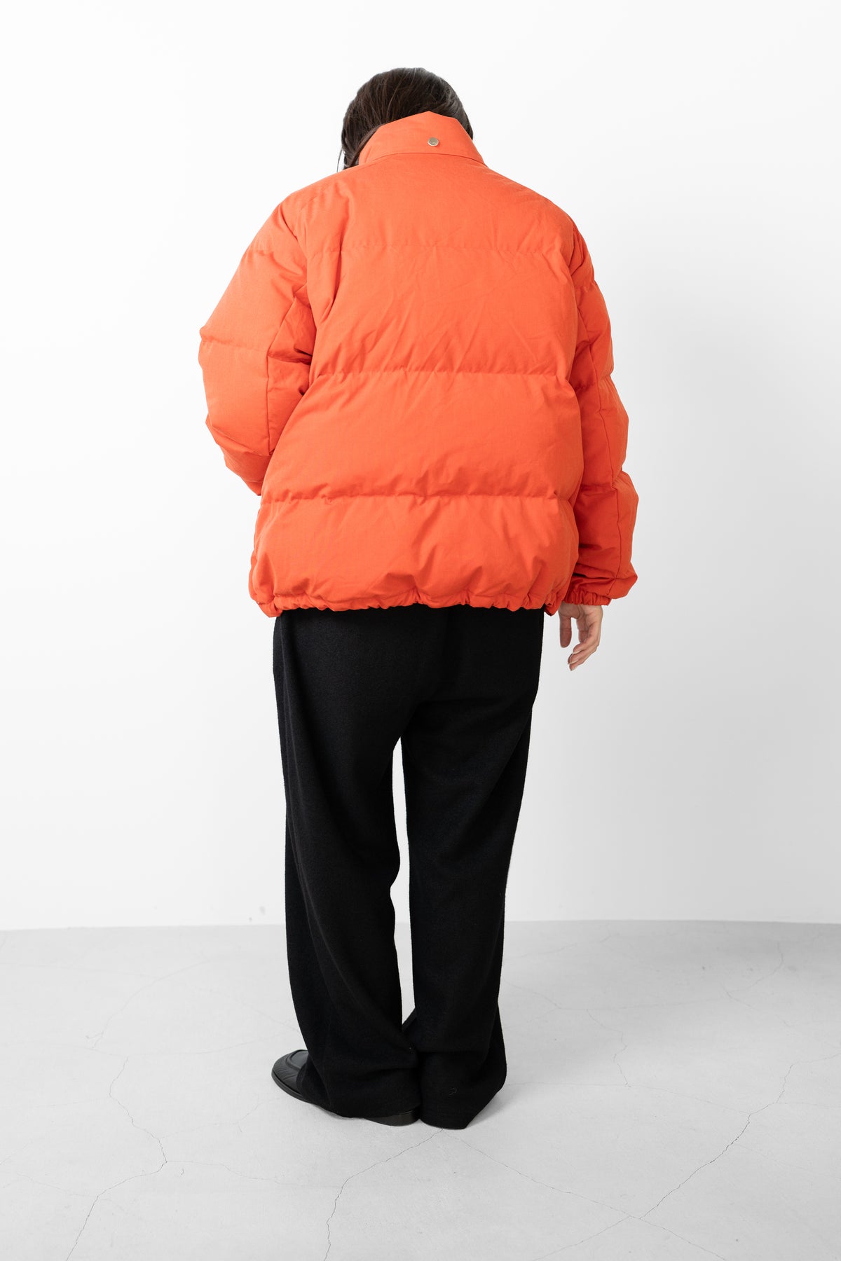 ANCELLM / AGING DOWN JACKET "RED"