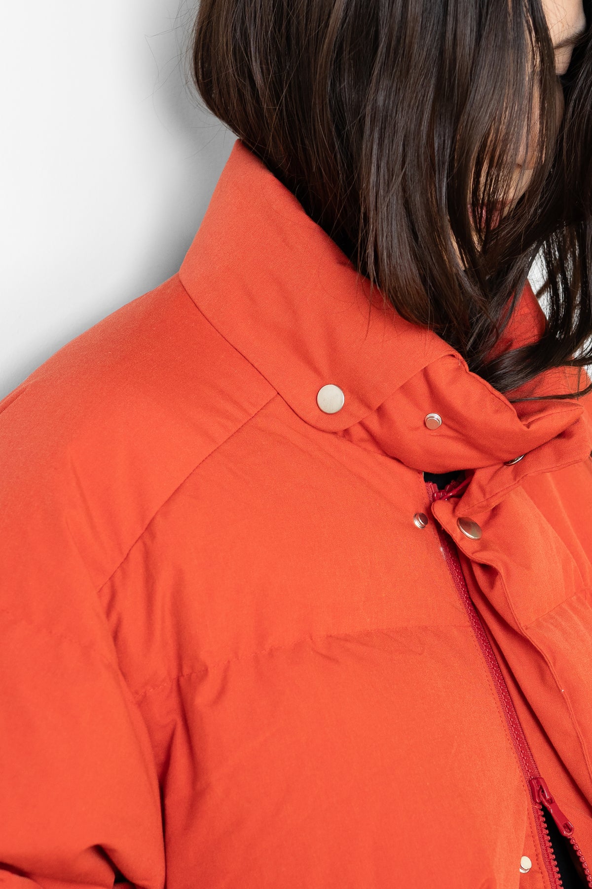 ANCELLM / AGING DOWN JACKET "RED"
