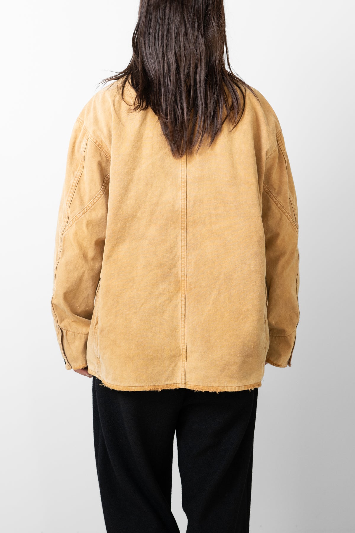 ANCELLM / REVERSIBLE WORK JACKET "CAMEL"