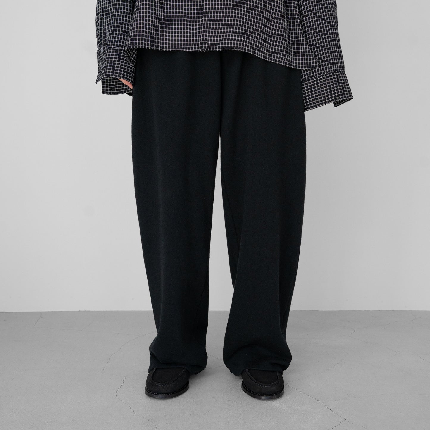 Afiit / 3TUCK SWEAT PANTS "BLACK"