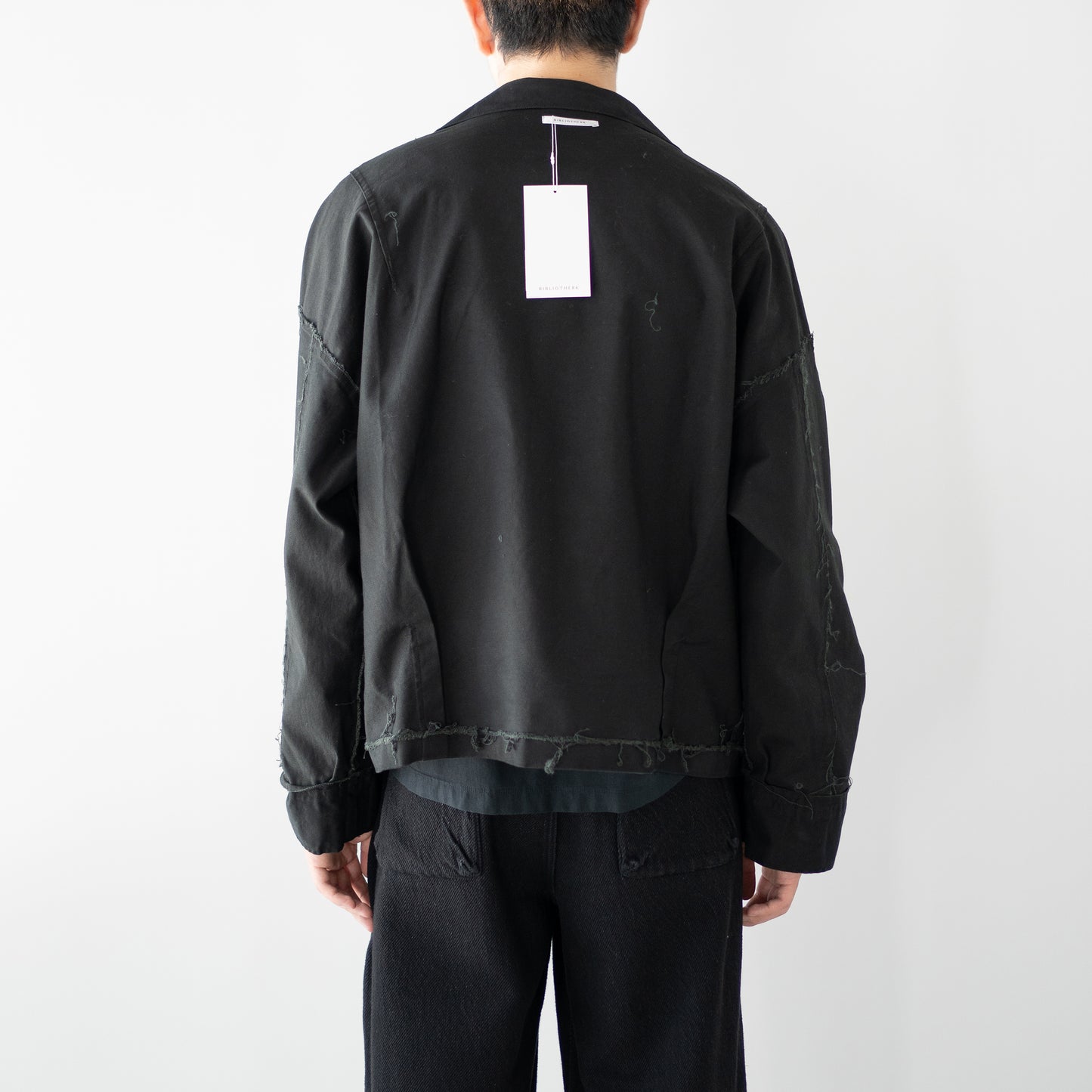 BIBLIOTHERK /  REVERSIBLE JACKET "BLACK"