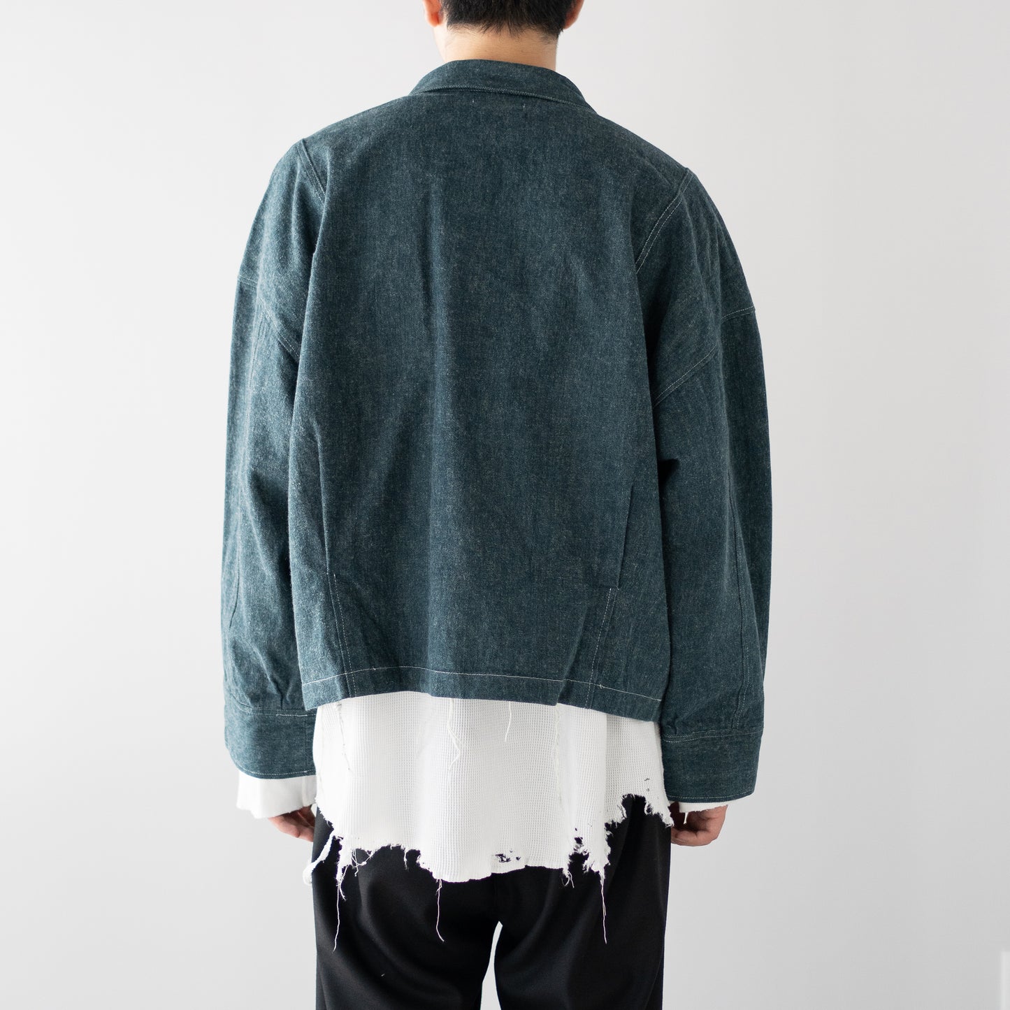 BIBLIOTHERK /  REVERSIBLE JACKET "AOSABI"