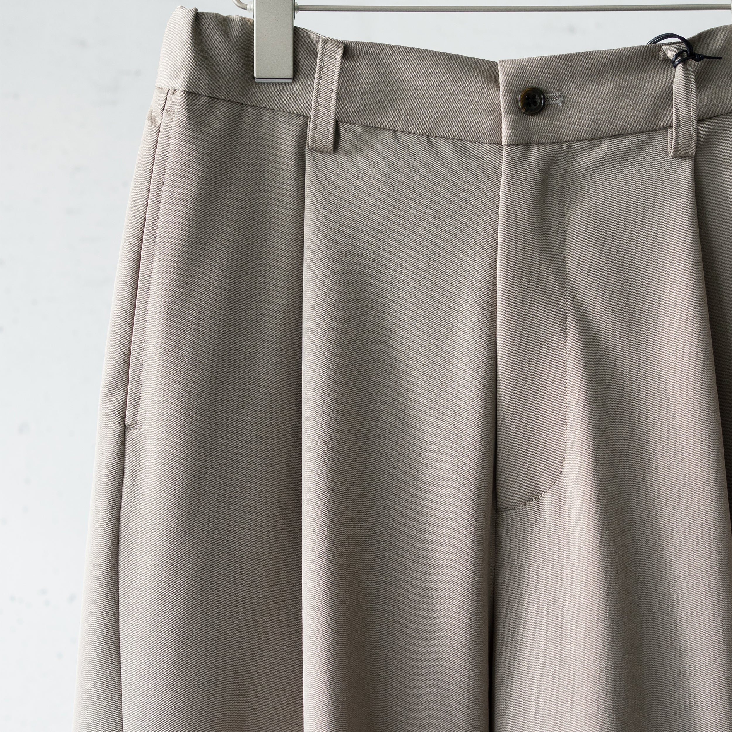 ssstein(シュタイン)/ TWIST SEAM WIDE EASY TROUSERS 