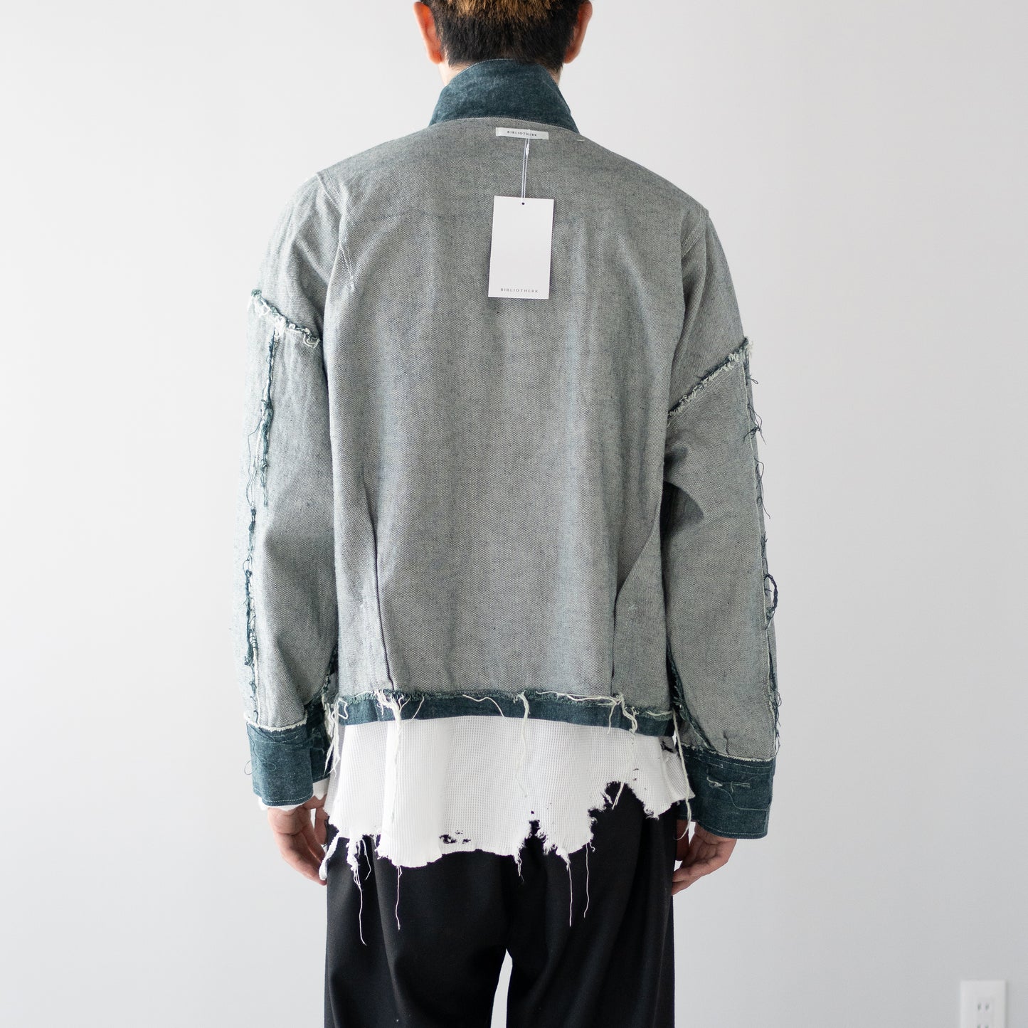 BIBLIOTHERK /  REVERSIBLE JACKET "AOSABI"