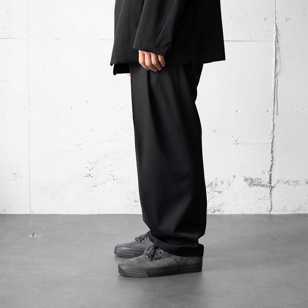 AFTERHOURS / SIDE SEAMLESS PANTS "BLACK"