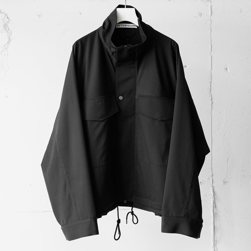 AFTERHOURS / FIELD BLOUSON "BLACK"