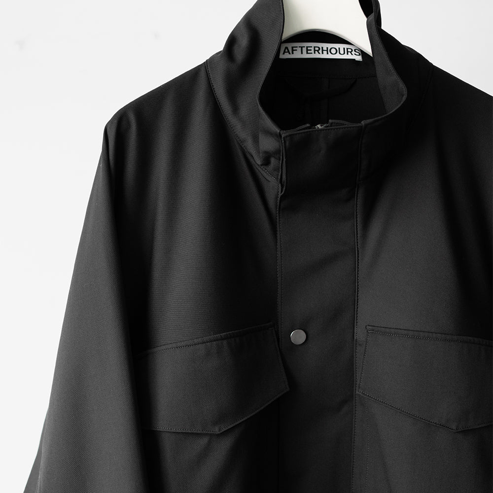 AFTERHOURS / FIELD BLOUSON "BLACK"