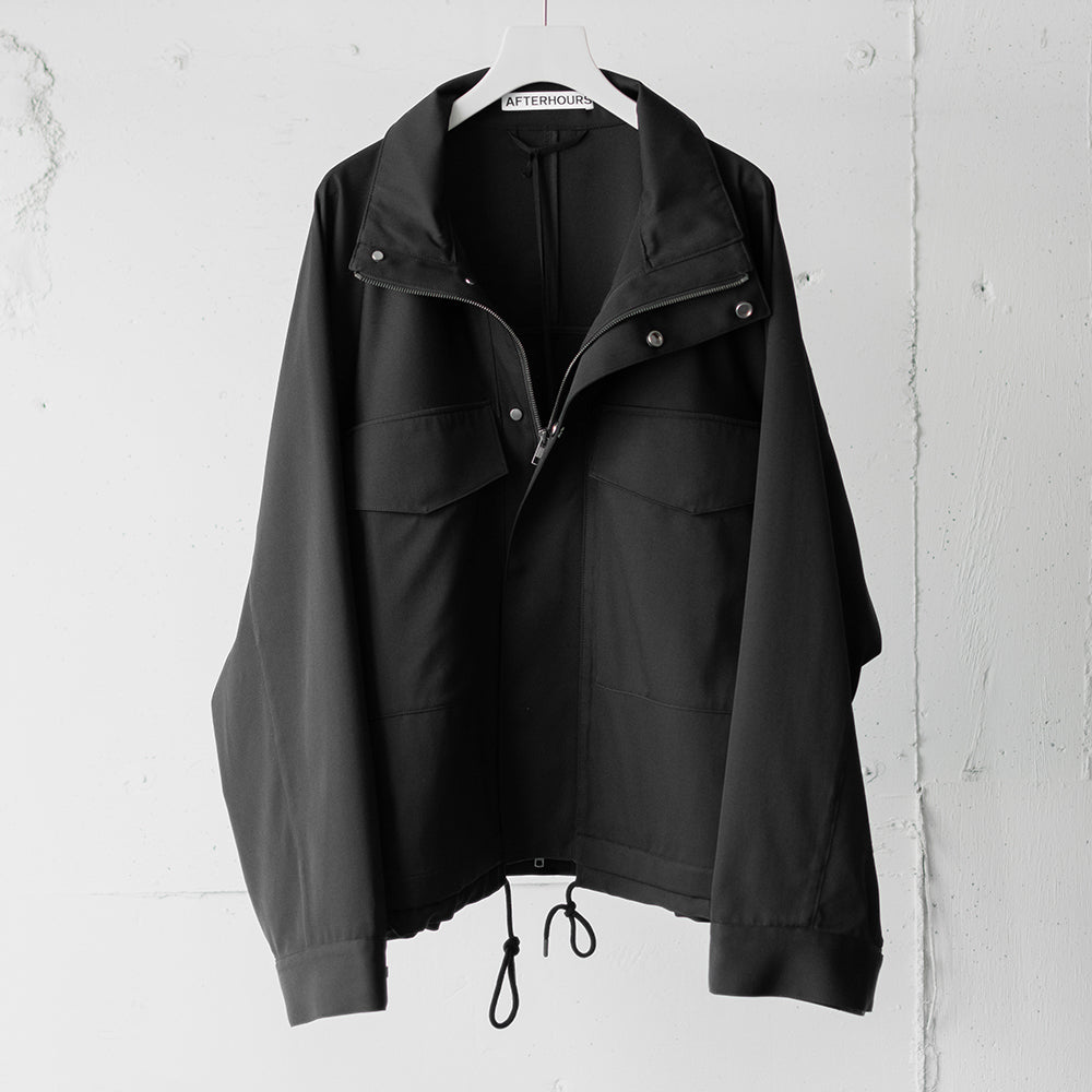 AFTERHOURS / FIELD BLOUSON "BLACK"