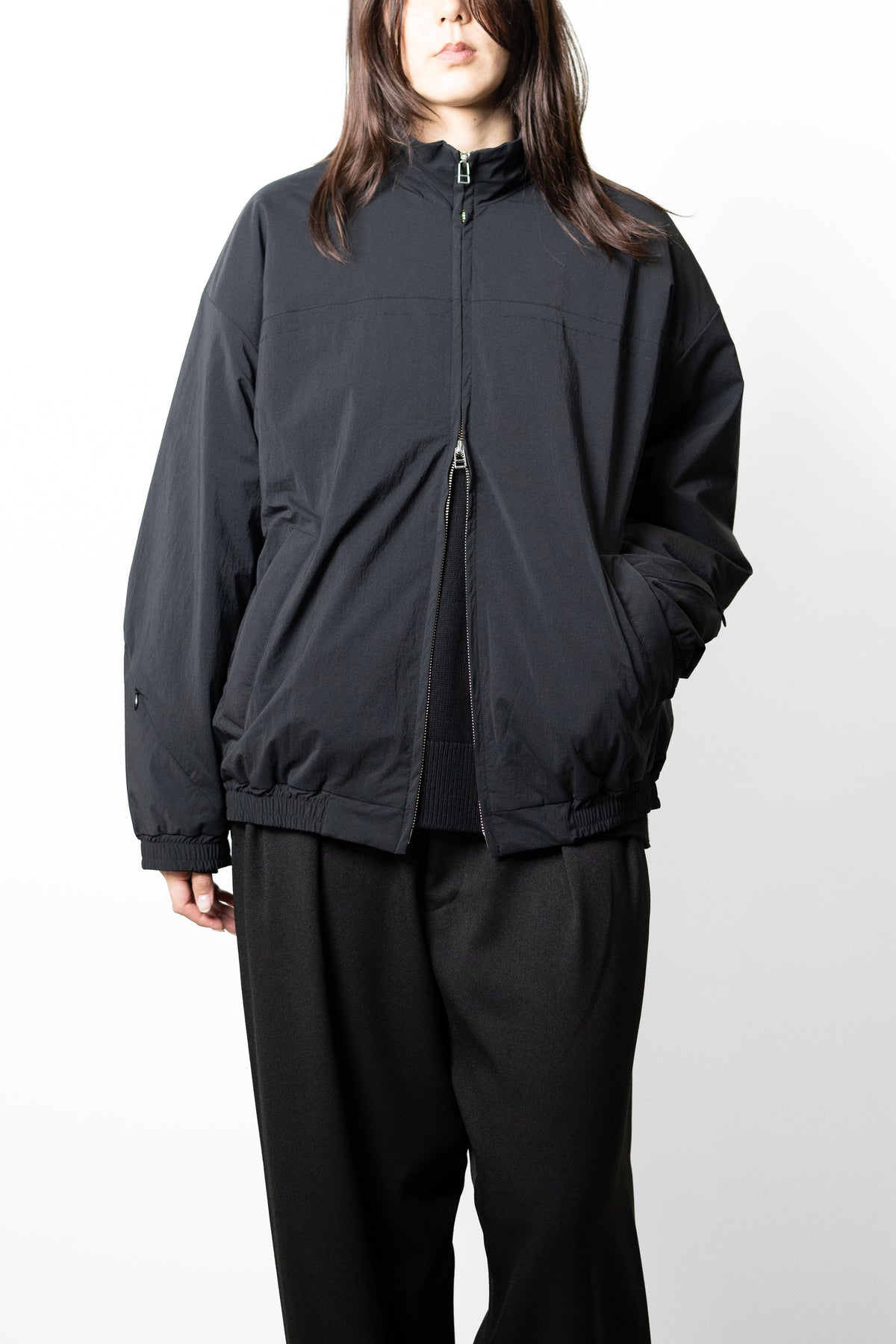 Afiit / PUFFER BLOUSON  "BLACK"
