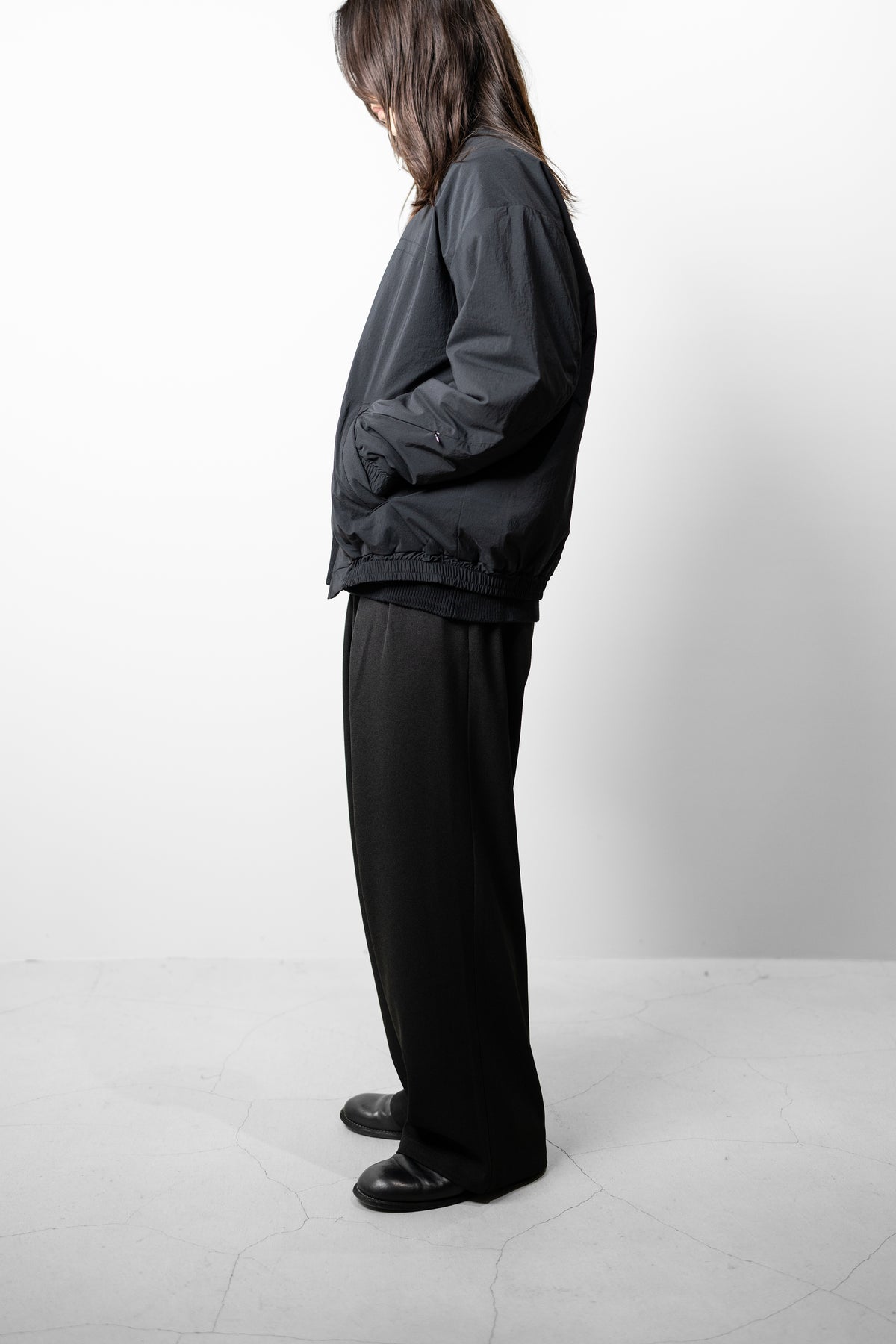 Afiit / PUFFER BLOUSON  "BLACK"