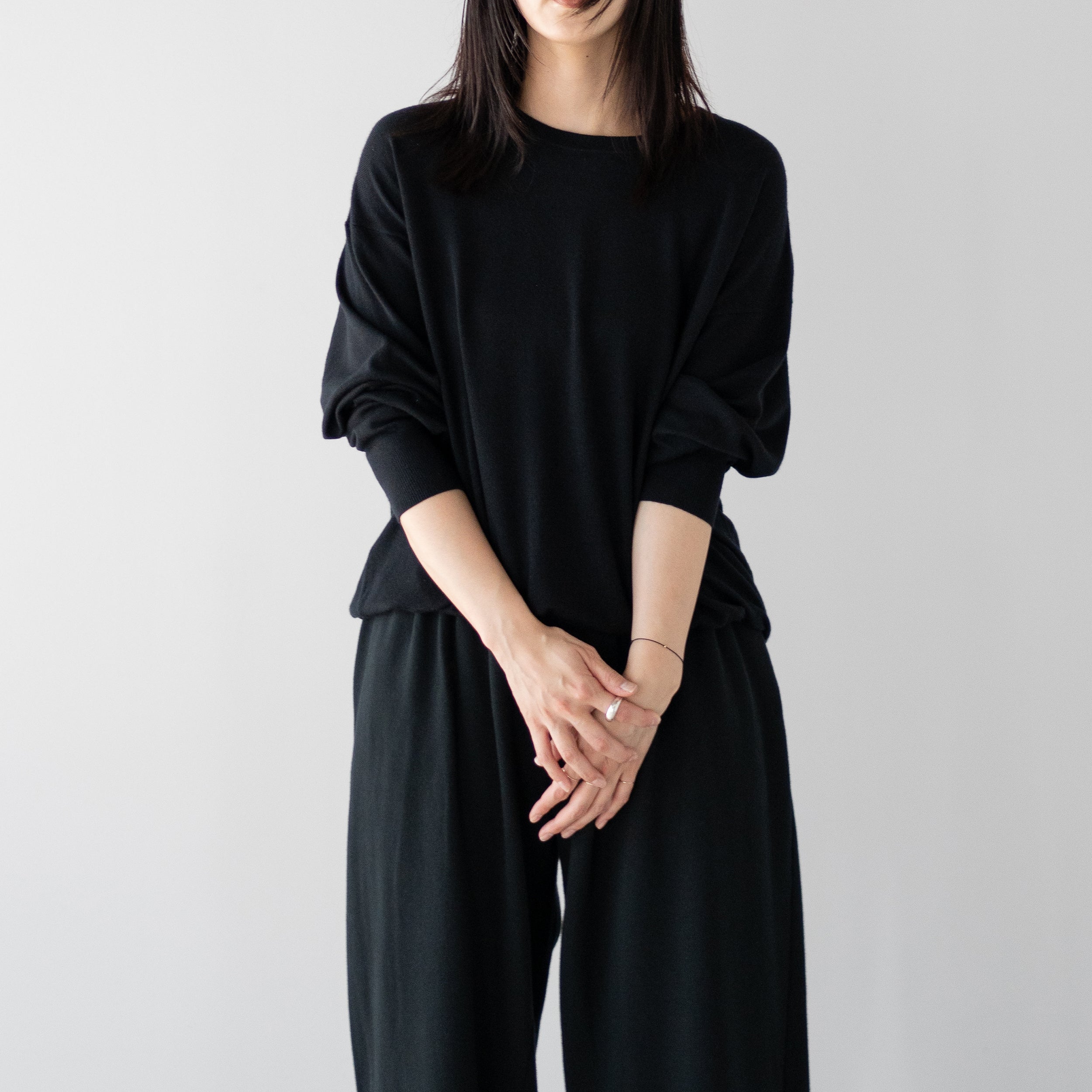 Afiit(アフィット) / COTTON CASHMERE LS 