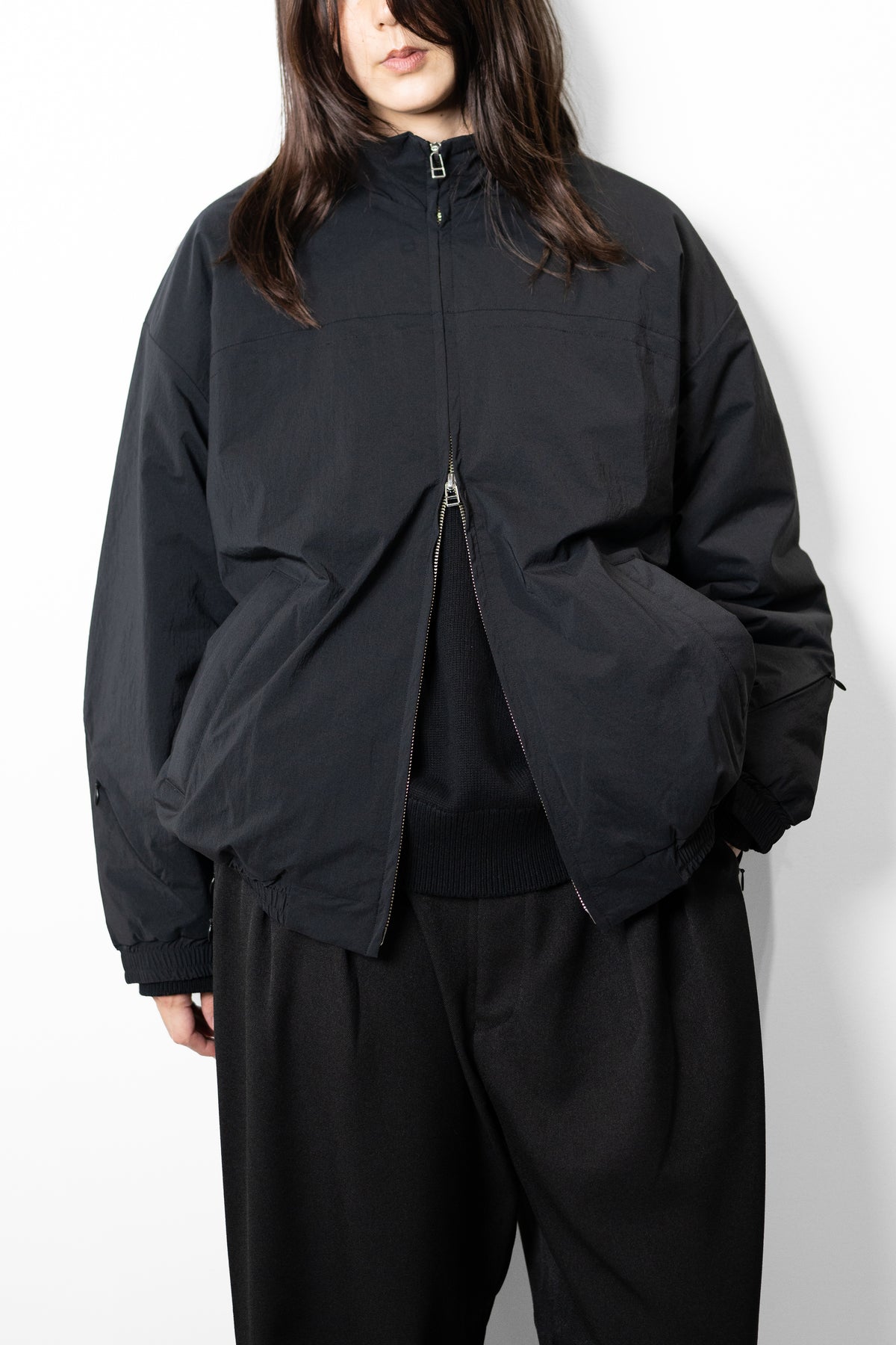Afiit / PUFFER BLOUSON  "BLACK"