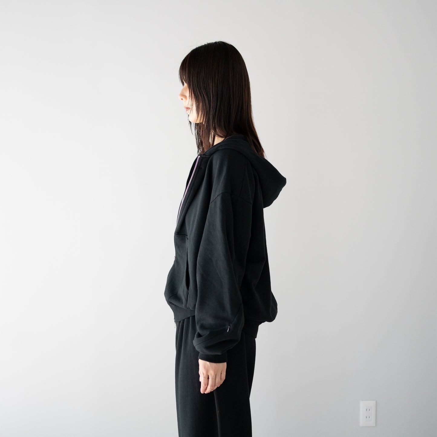Afiit / ZIP PARKA "BLACK"