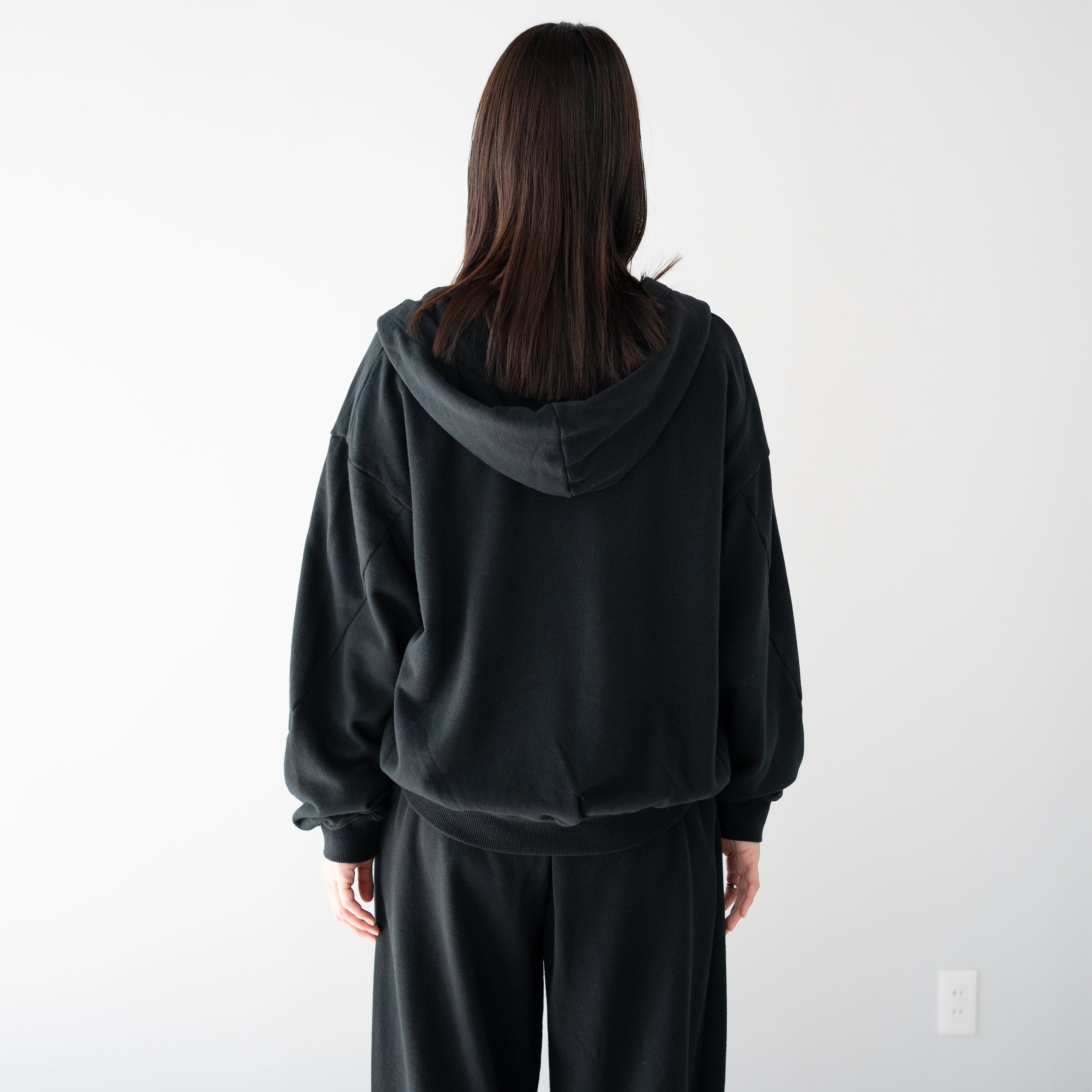 Attic zip parka black サイズ2 国内発送対応 Attic zip parka black サイズ2